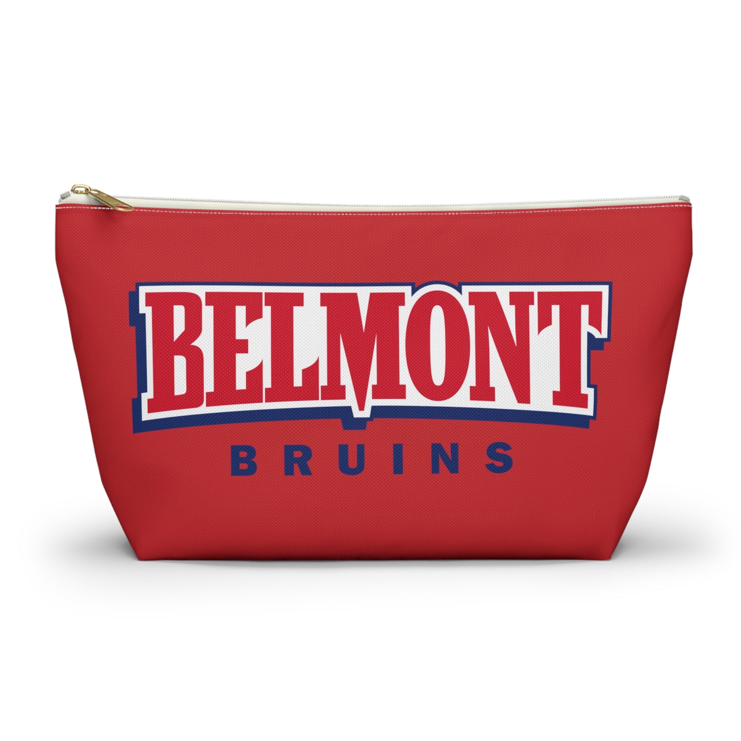 Belmont Bruins Logo Accessory Pouch w T-bottom