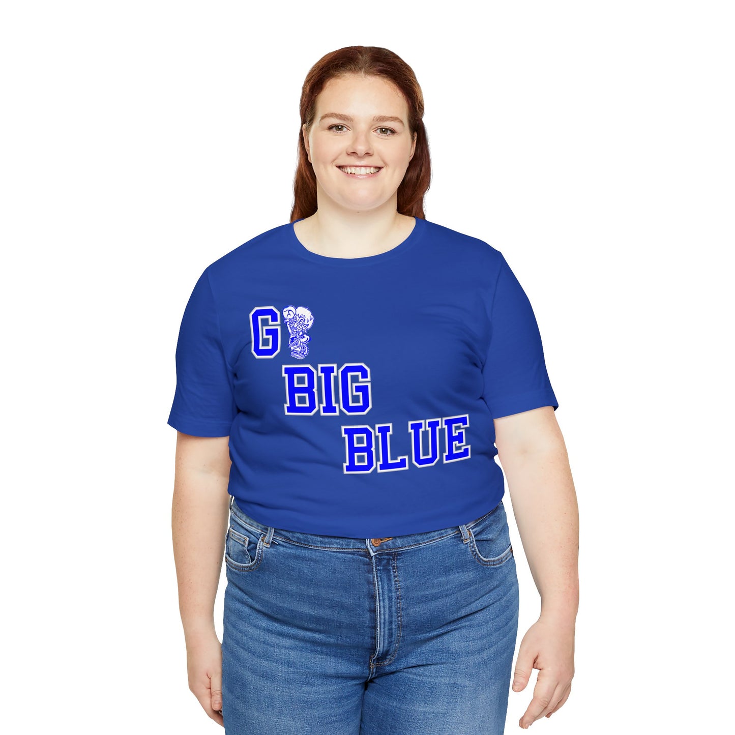 Go Big Blue Freeburg Midgets Bella Jersey Short Sleeve Tee (Unisex)