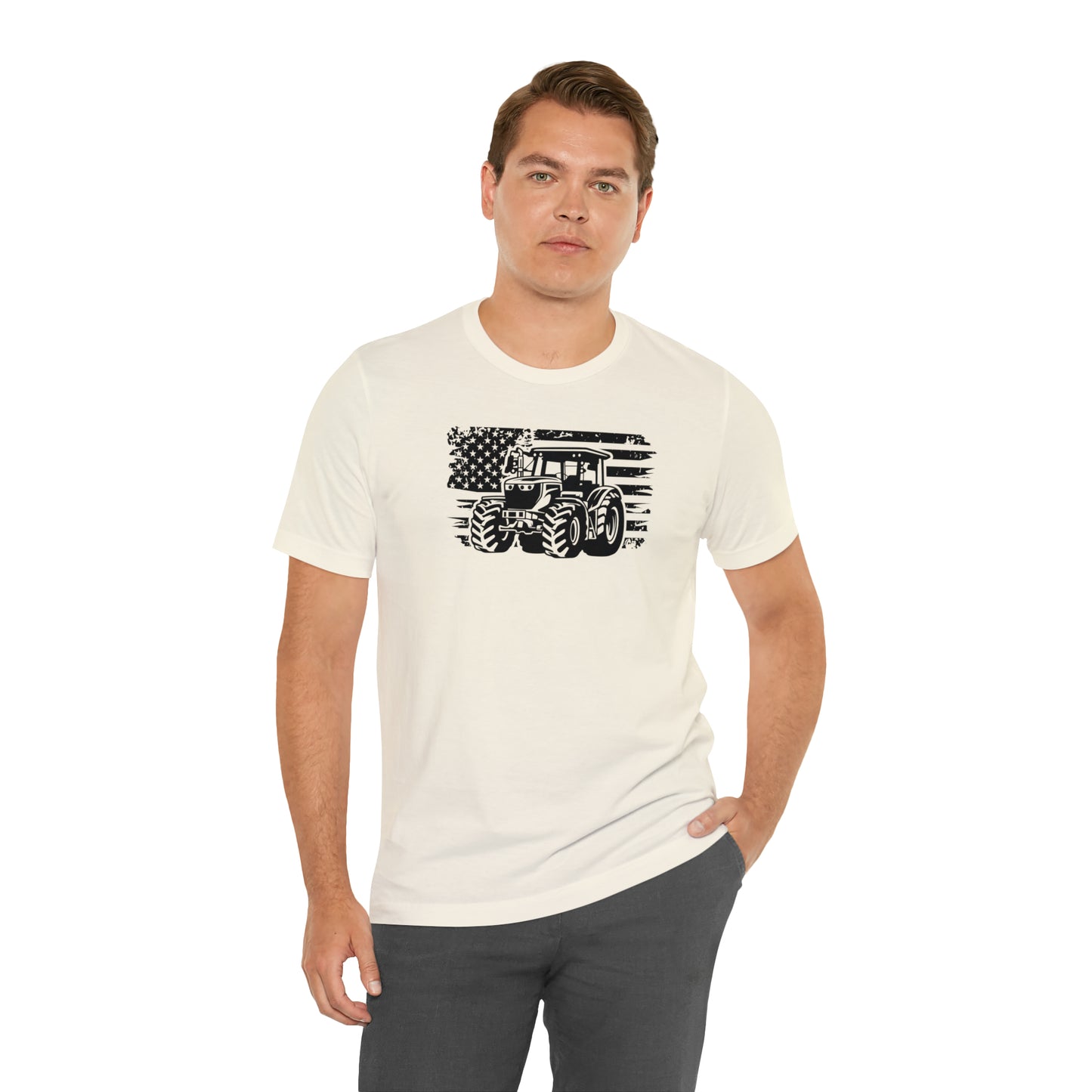 "American Tractor" Unisex Jersey Short Sleeve Tee