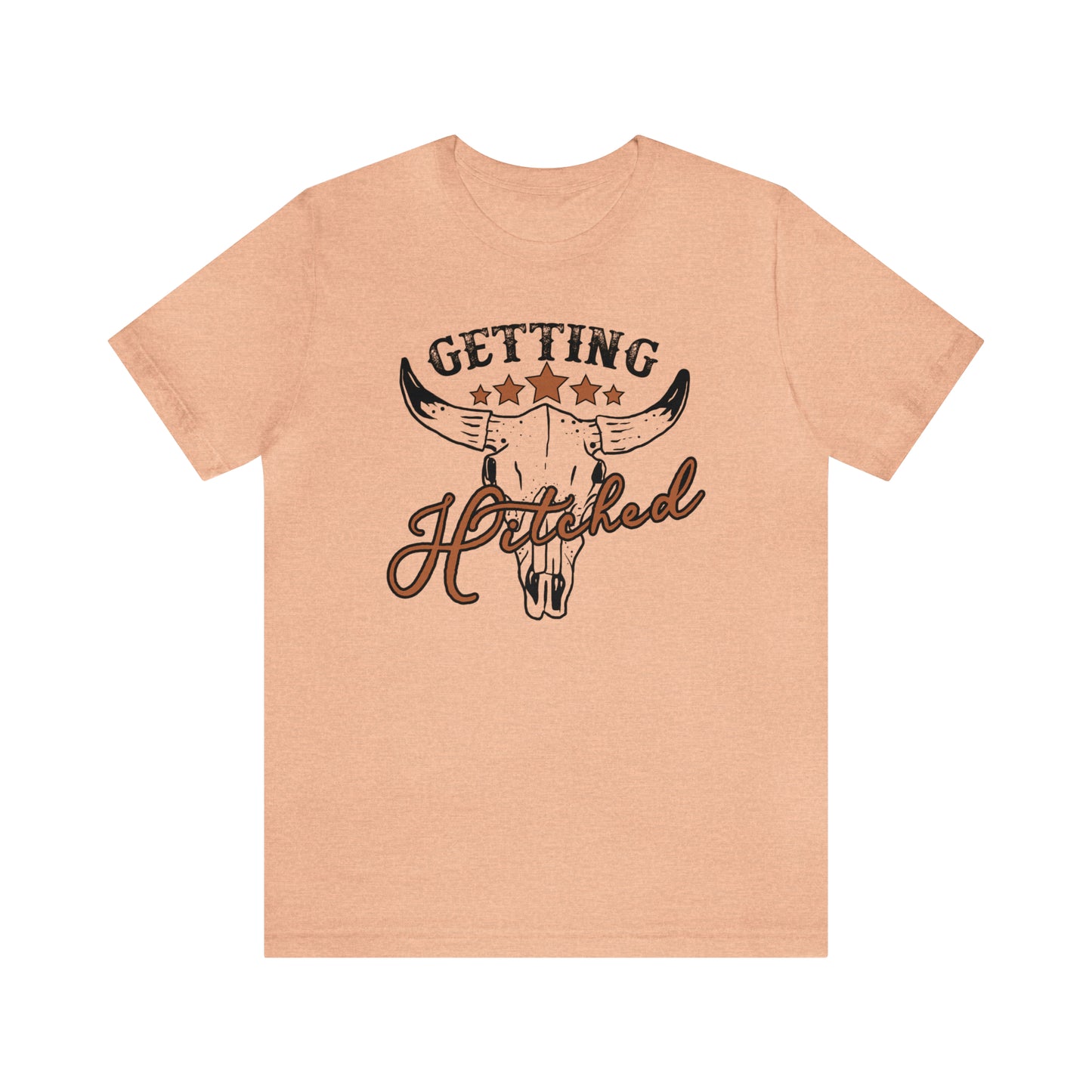 Vintage Getting Hitched Bride T-Shirt