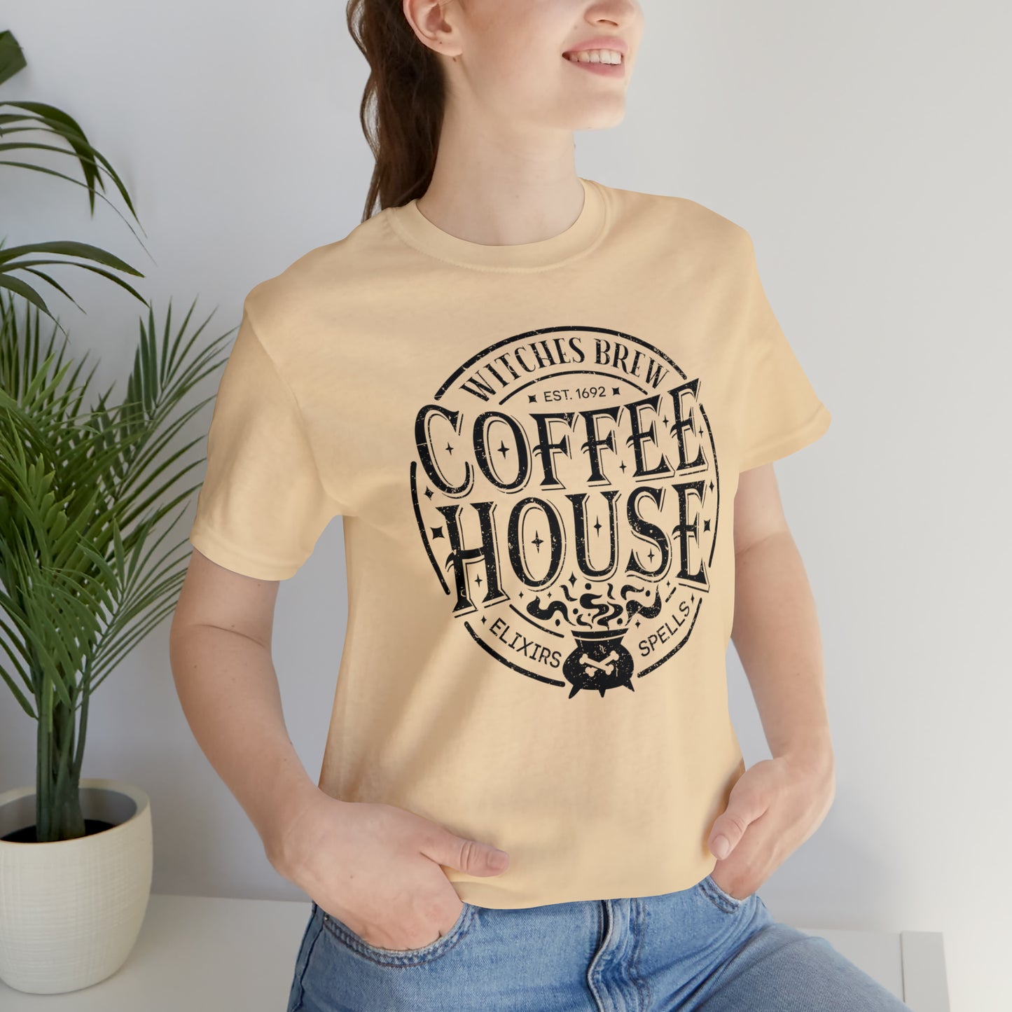 Halloween Witches Brew Coffee House T-Shirt