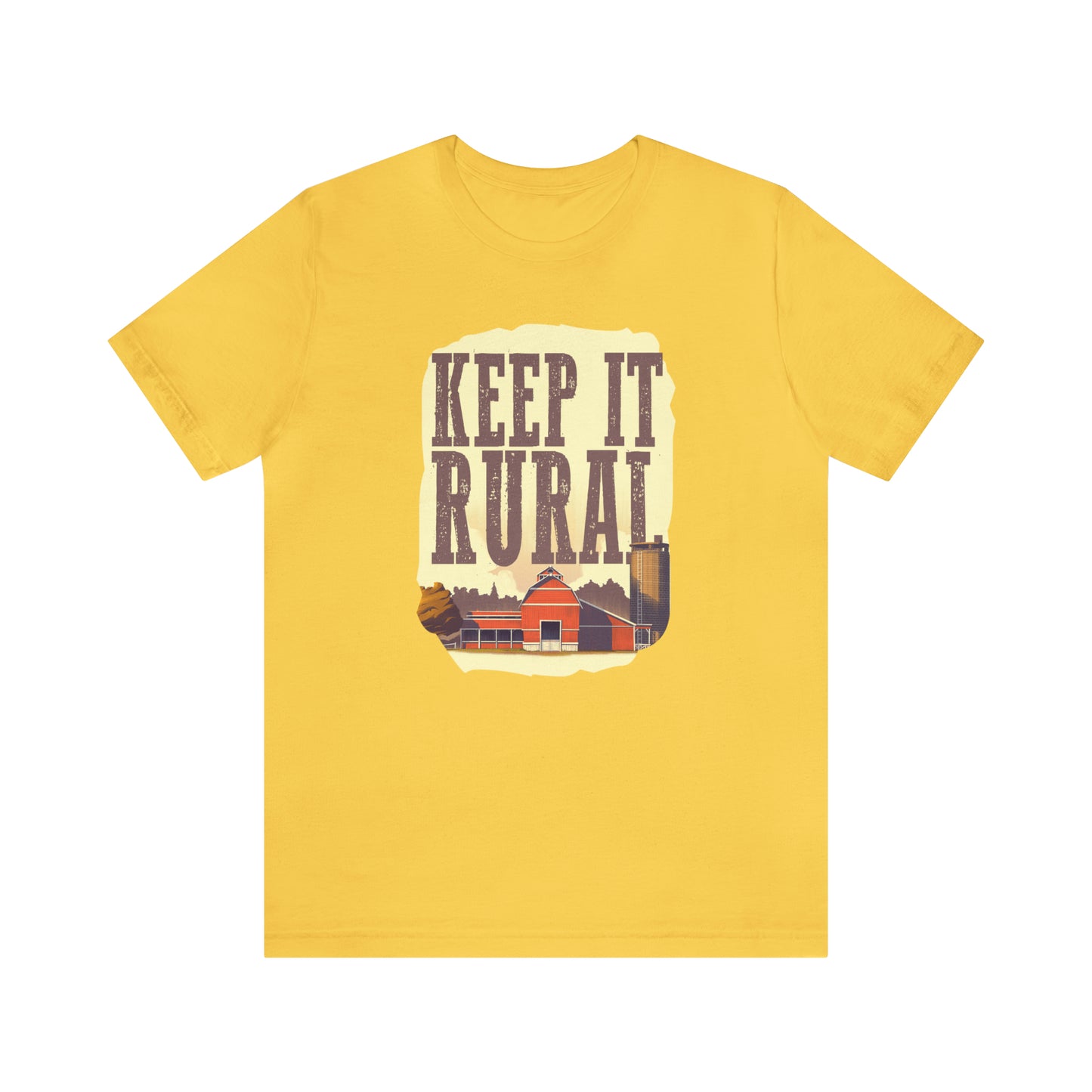 "Keep It Rural" Unisex Jersey Short Sleeve Tee