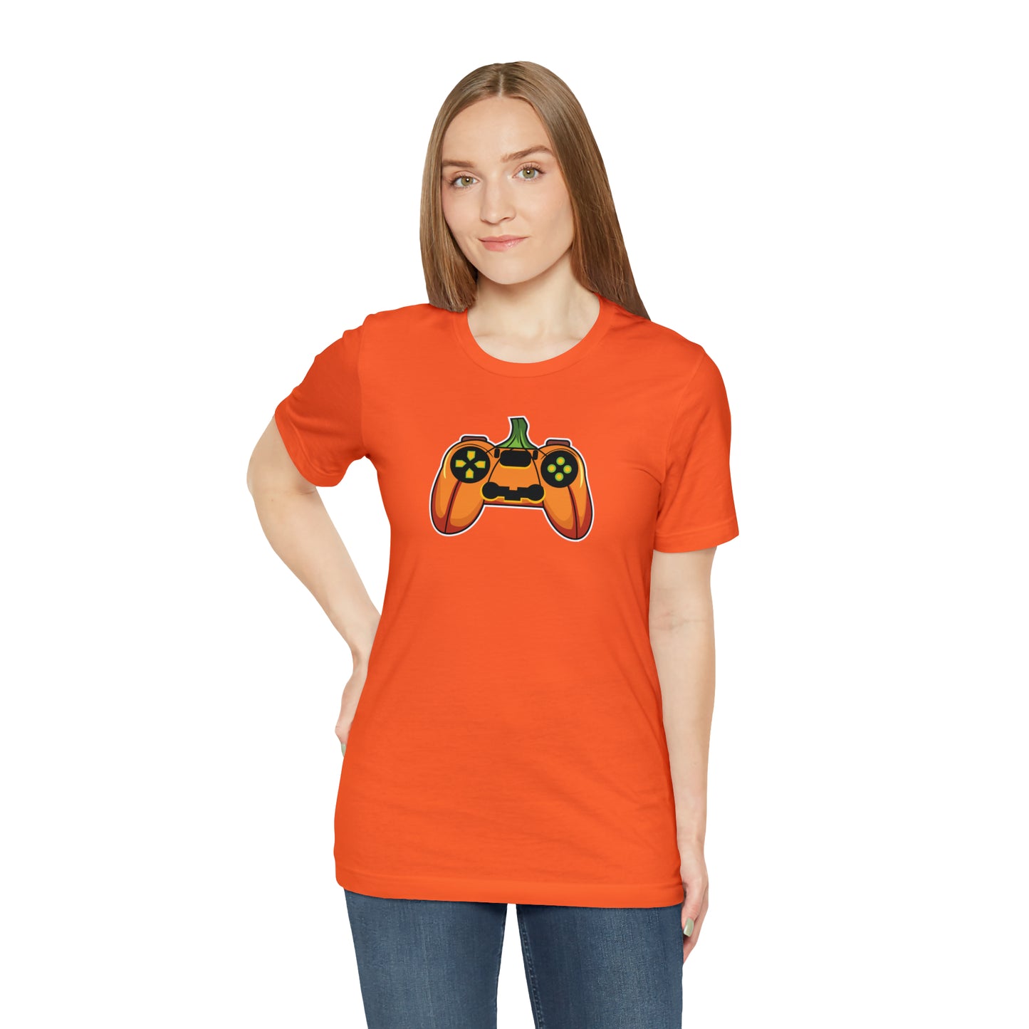 Halloween Pumpkin Gaming Jack-O-Lantern T-Shirt