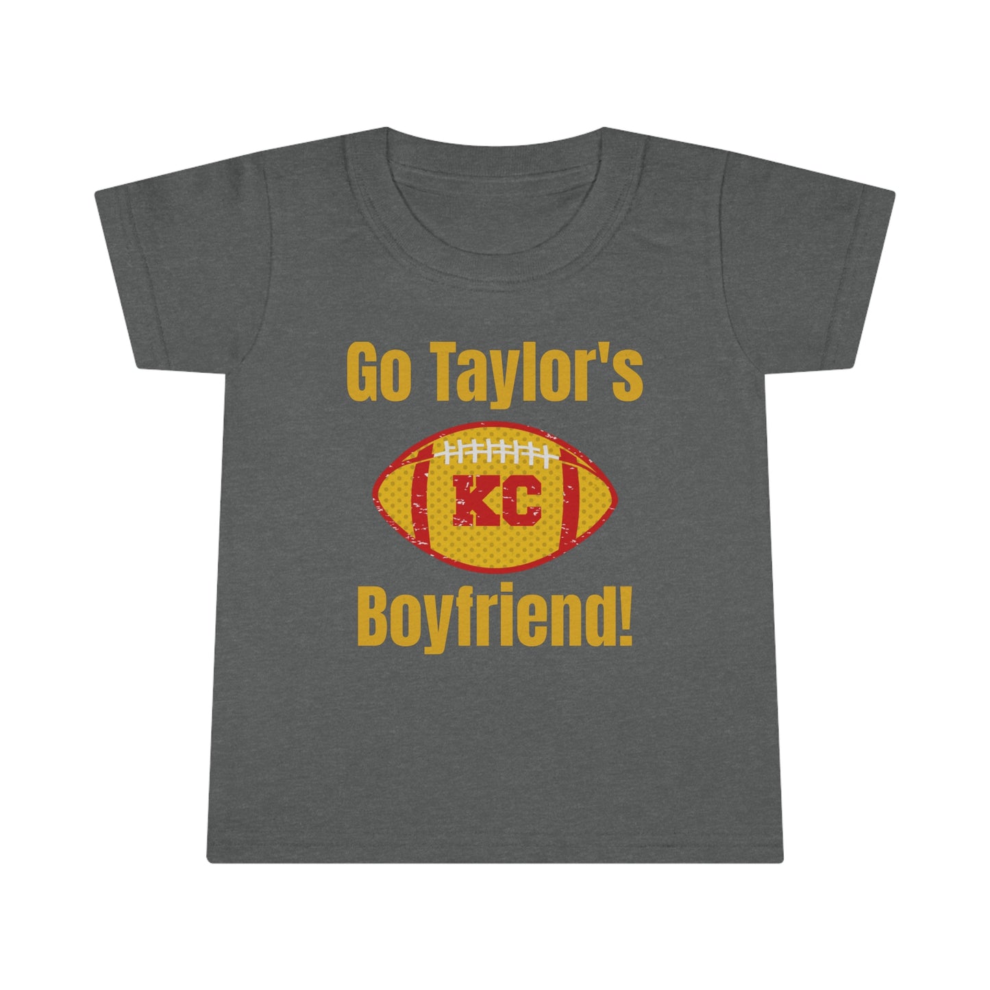 Go Taylor's Boyfriend Swift and Kelce Football Toddler T-shirt