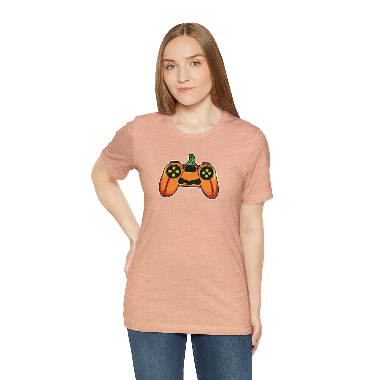 Halloween Pumpkin Gaming Jack-O-Lantern T-Shirt