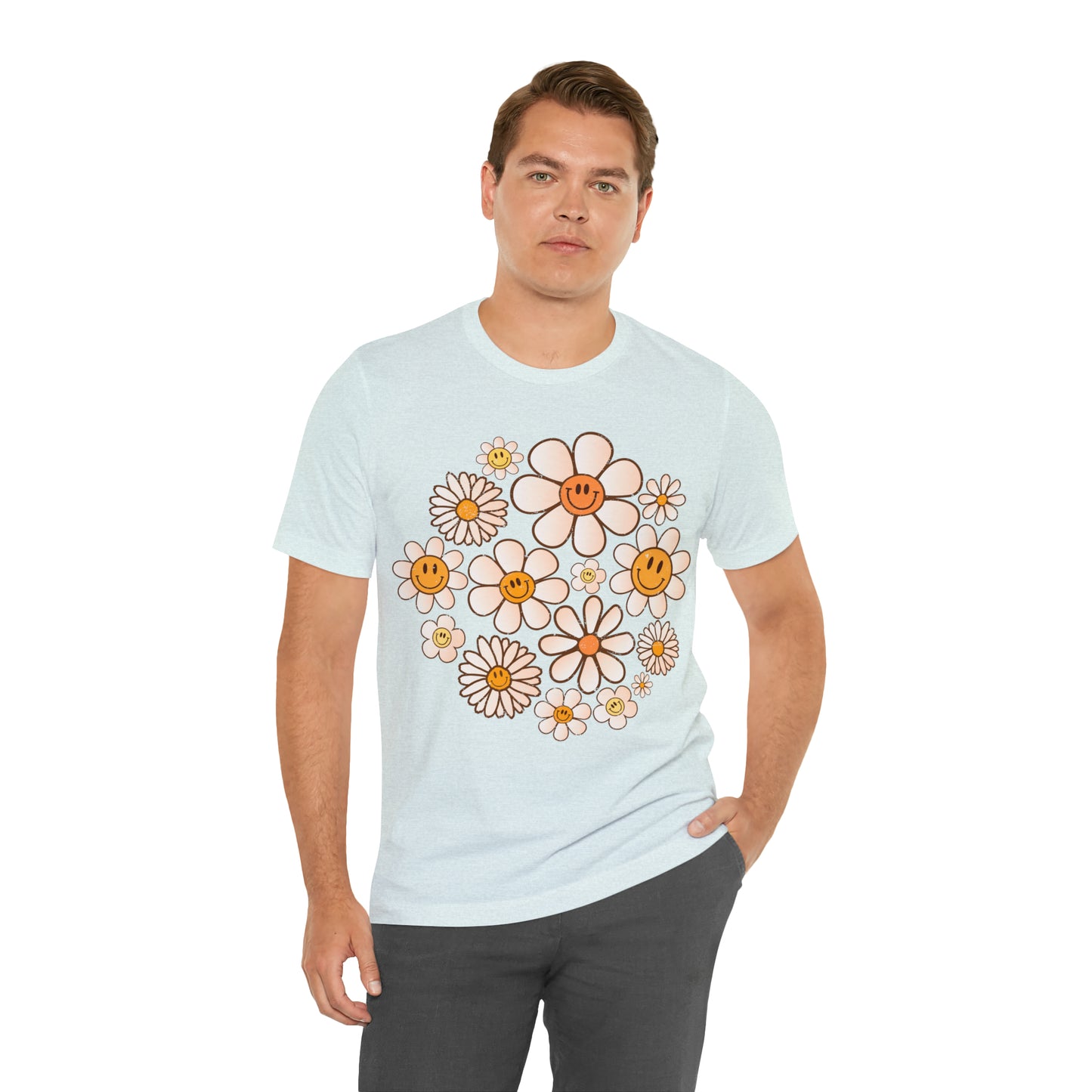 Distressed Smiling Daisies T-Shirt