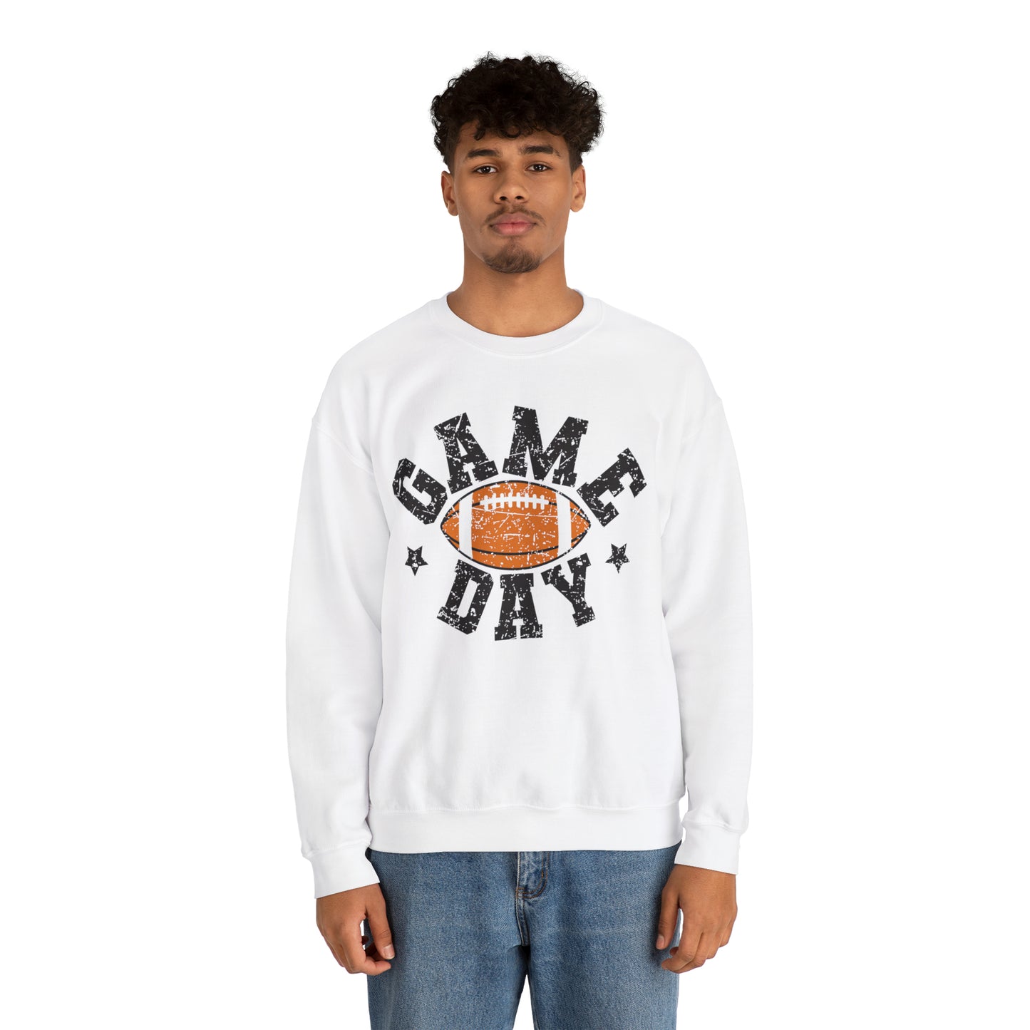 Game Day Football/ Halloween/ Fall Heavy Blend™ Crewneck Sweatshirt