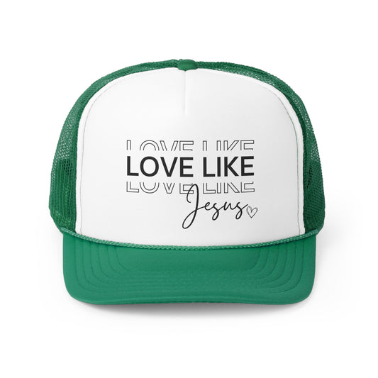 Love Like Jesus Tall Trucker Caps