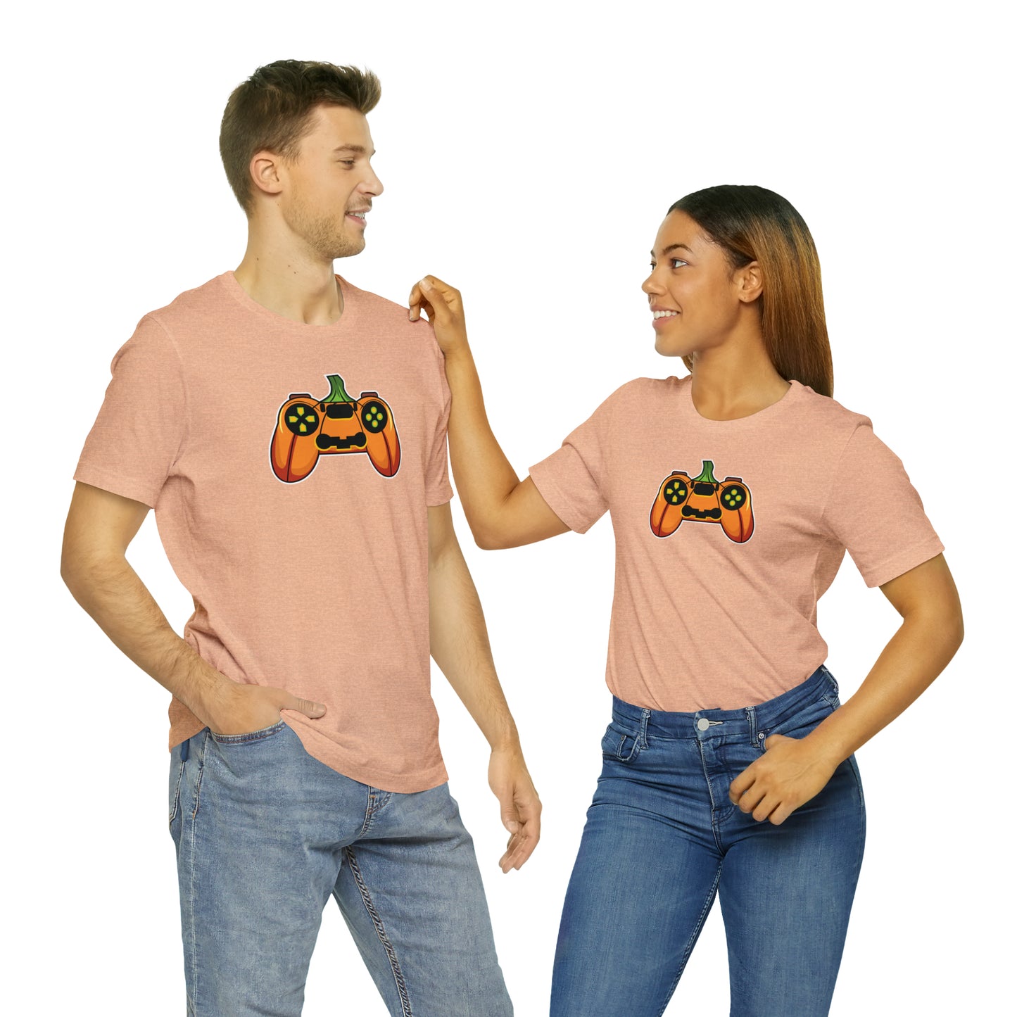 Halloween Pumpkin Gaming Jack-O-Lantern T-Shirt