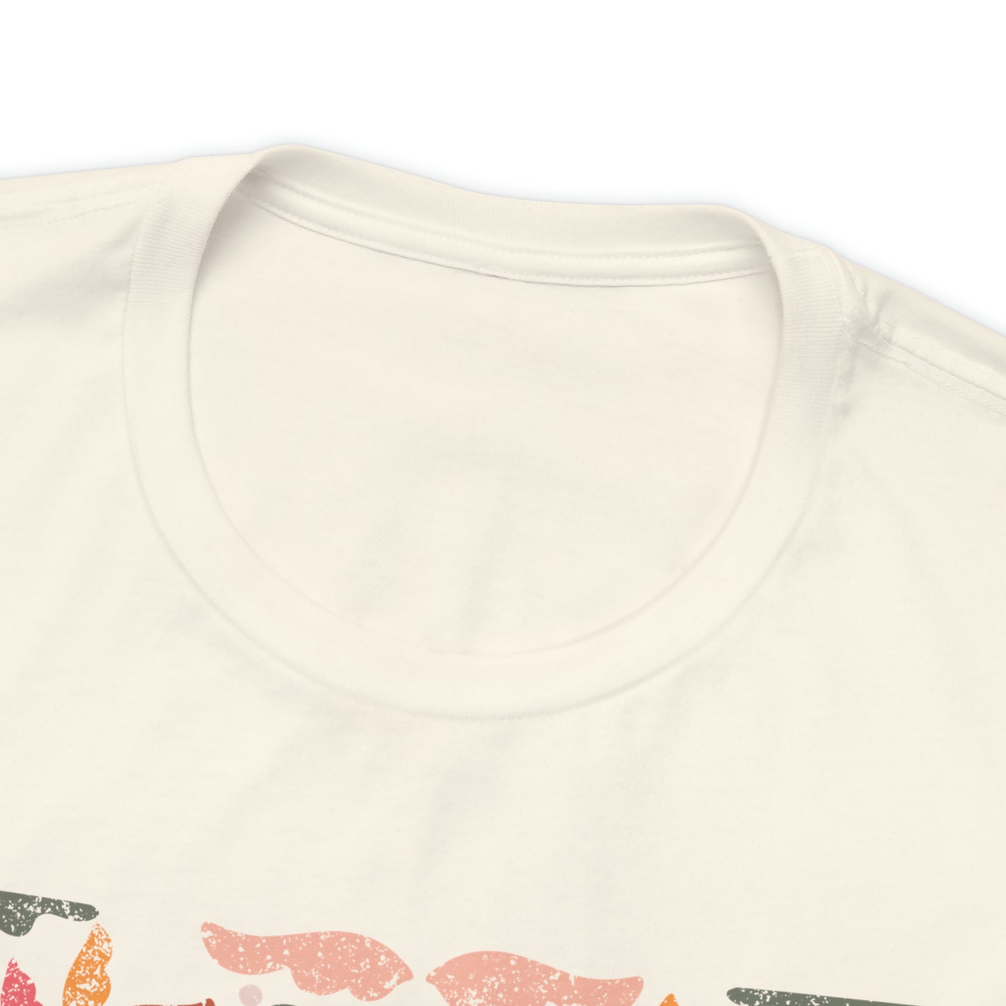 Distressed Boho Fall Floral Mural T-Shirt