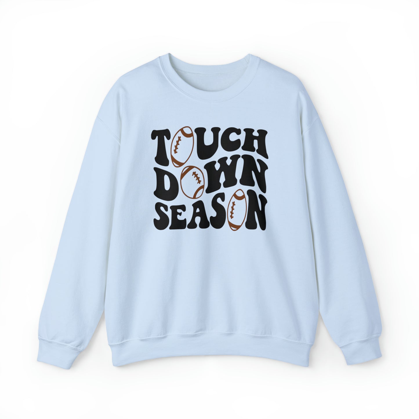 Touch Down Season Heavy Blend™ Crewneck Sweatshirt