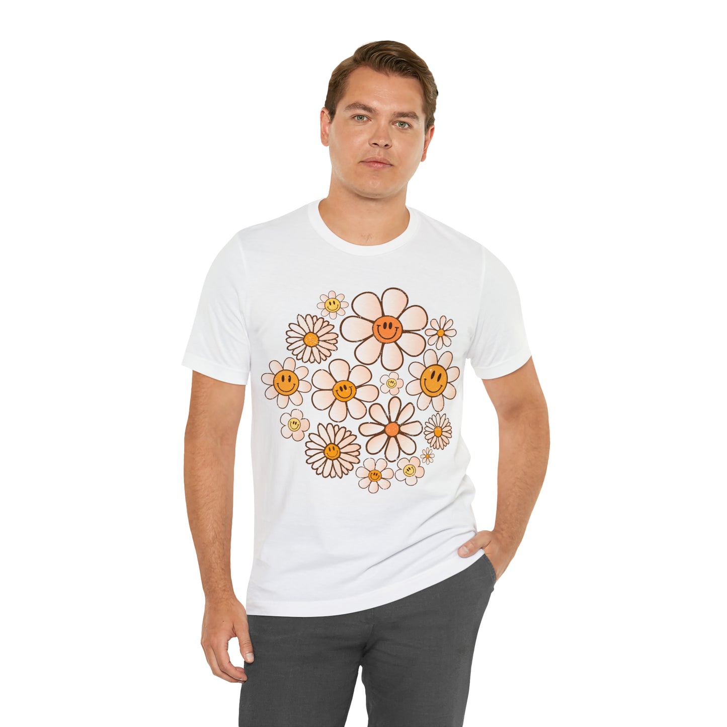 Distressed Smiling Daisies T-Shirt