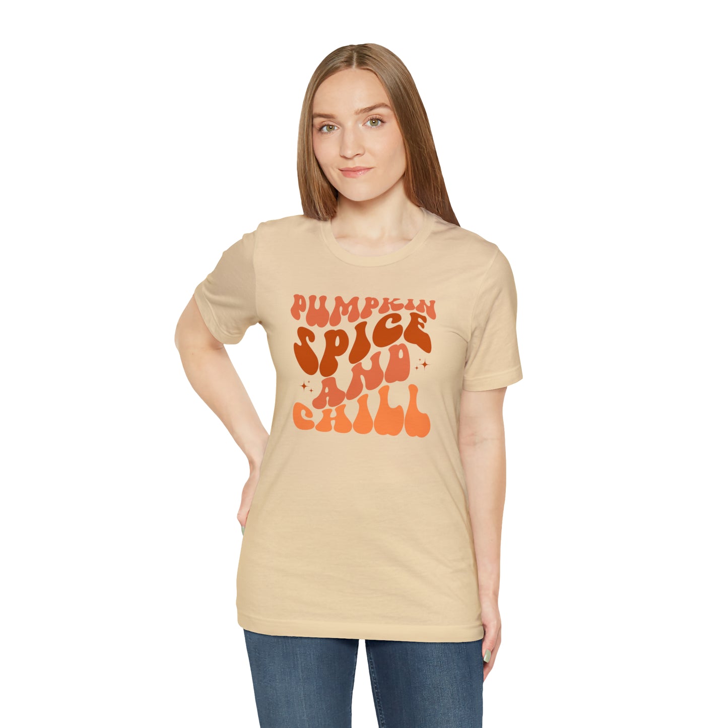 Pumpkin Spice and Chill Teacher T-Shirt