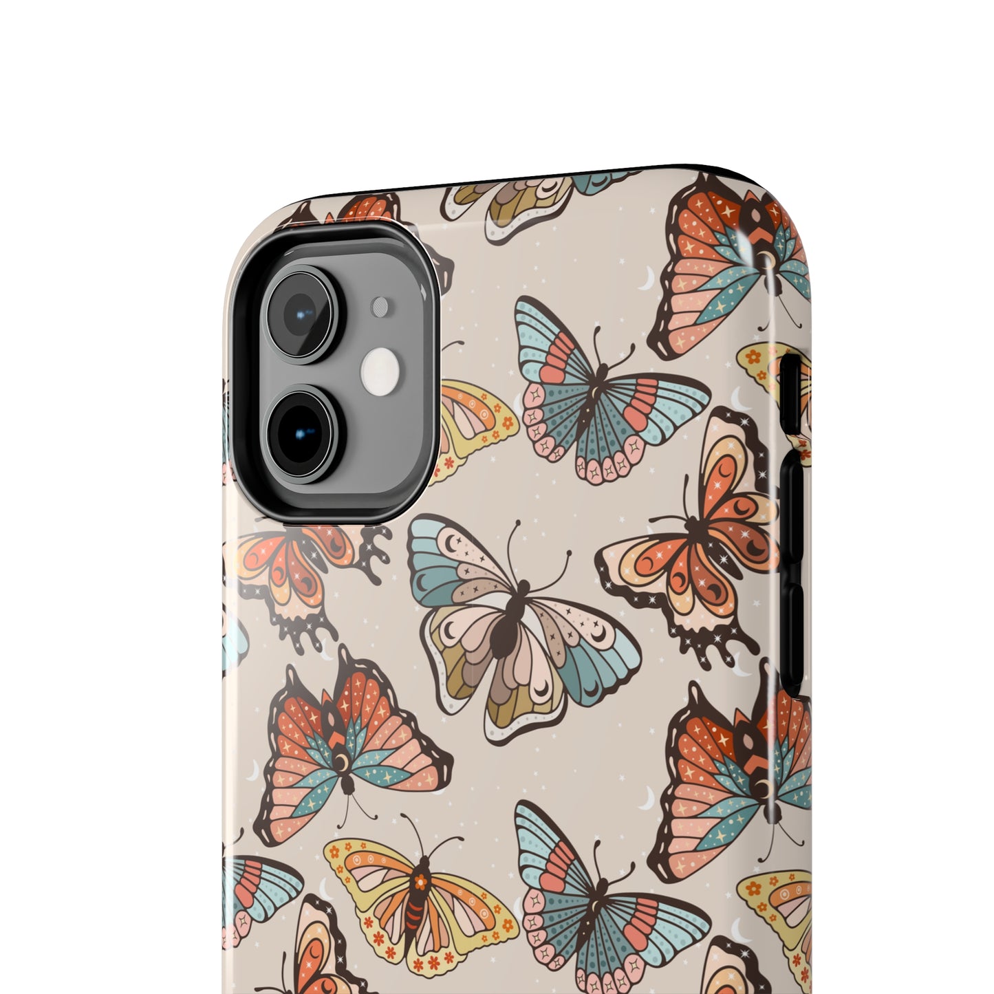 Butterfly Brown Tough Phone Cases