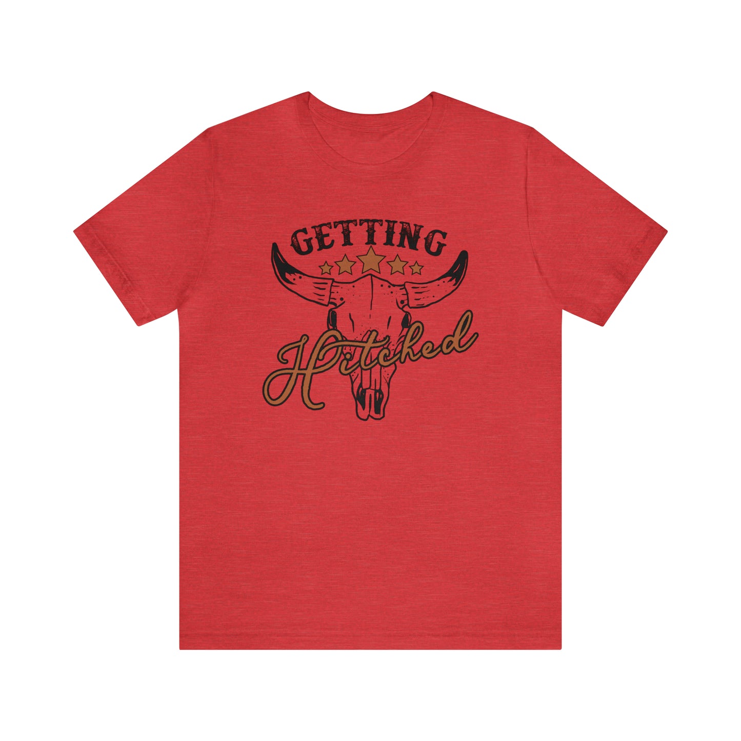 Vintage Getting Hitched Bride T-Shirt