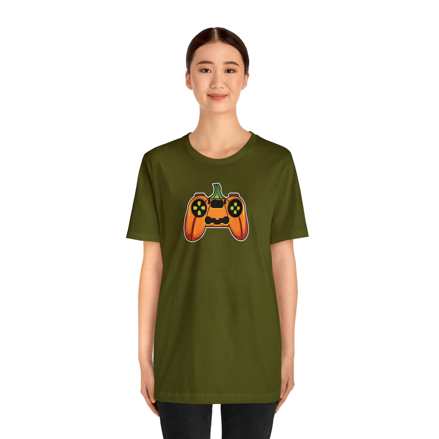 Halloween Pumpkin Gaming Jack-O-Lantern T-Shirt