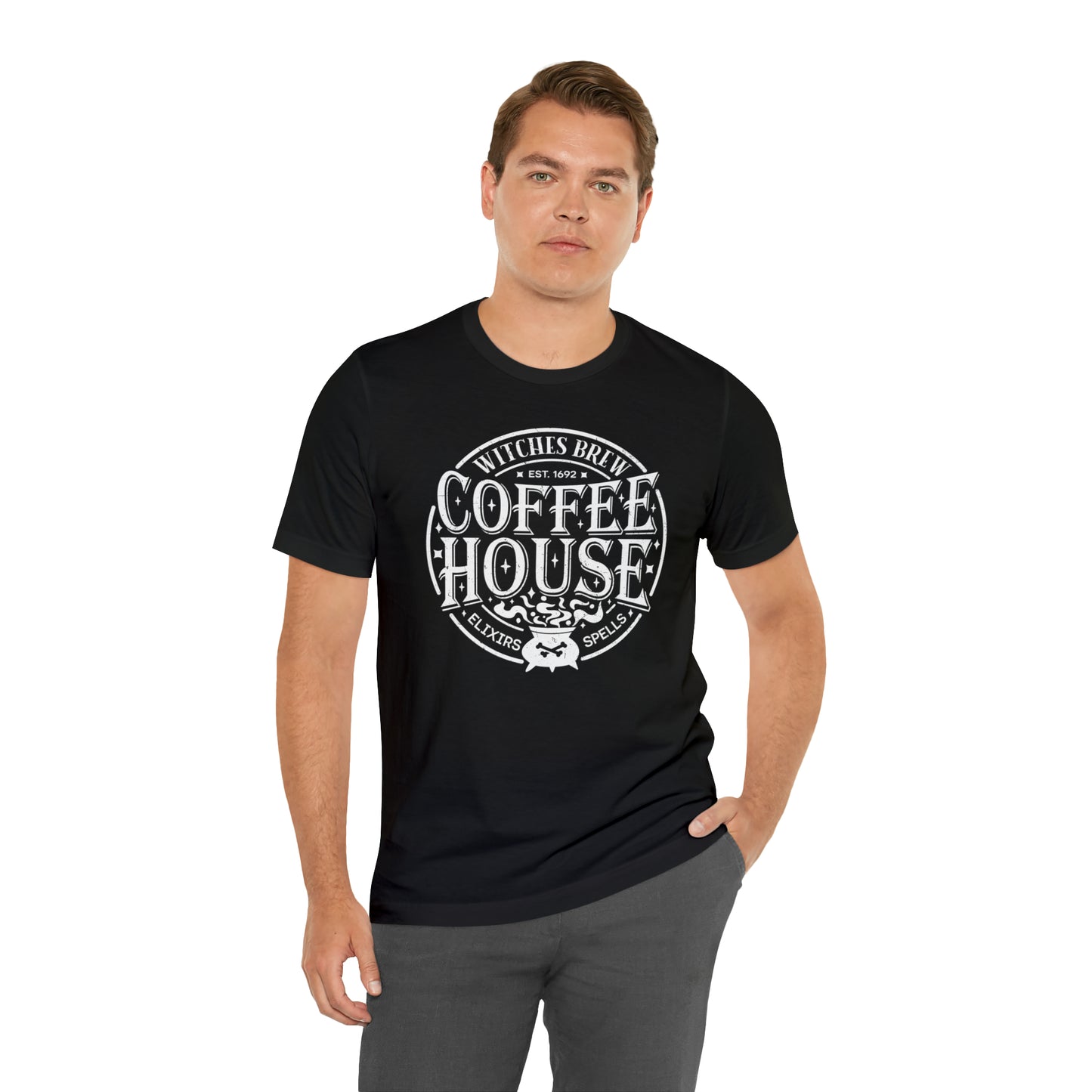 Halloween Witches Brew Coffee House T-Shirt