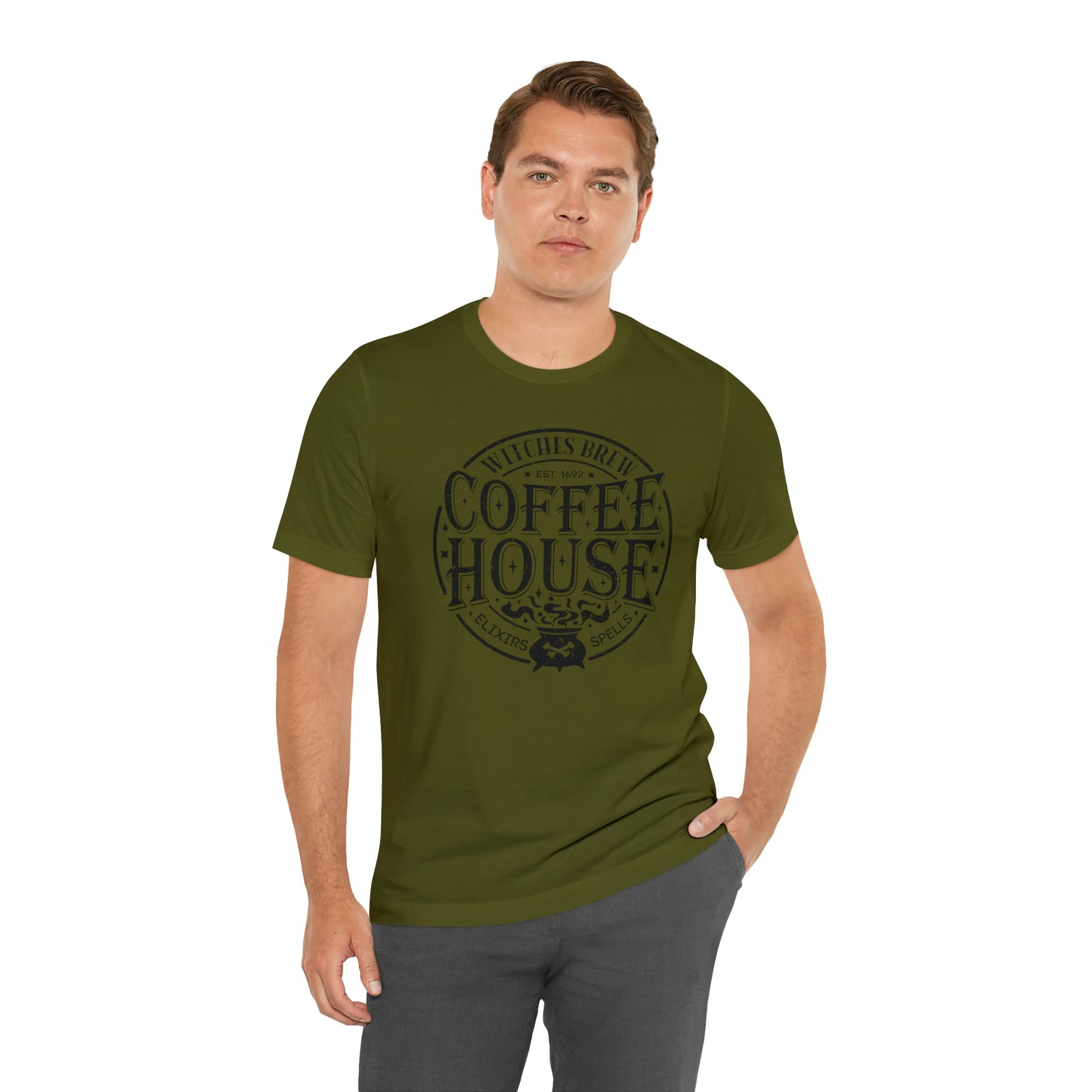 Halloween Witches Brew Coffee House T-Shirt