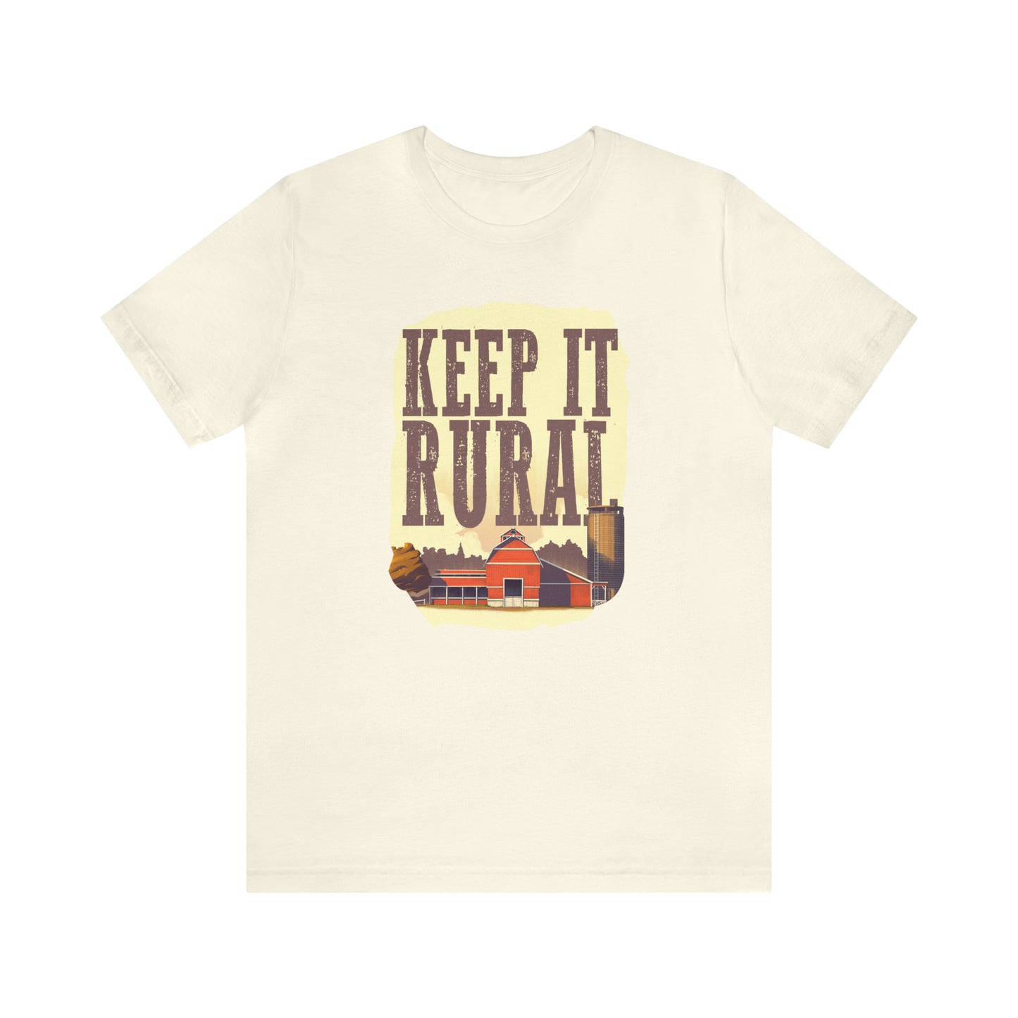 "Keep It Rural" Unisex Jersey Short Sleeve Tee