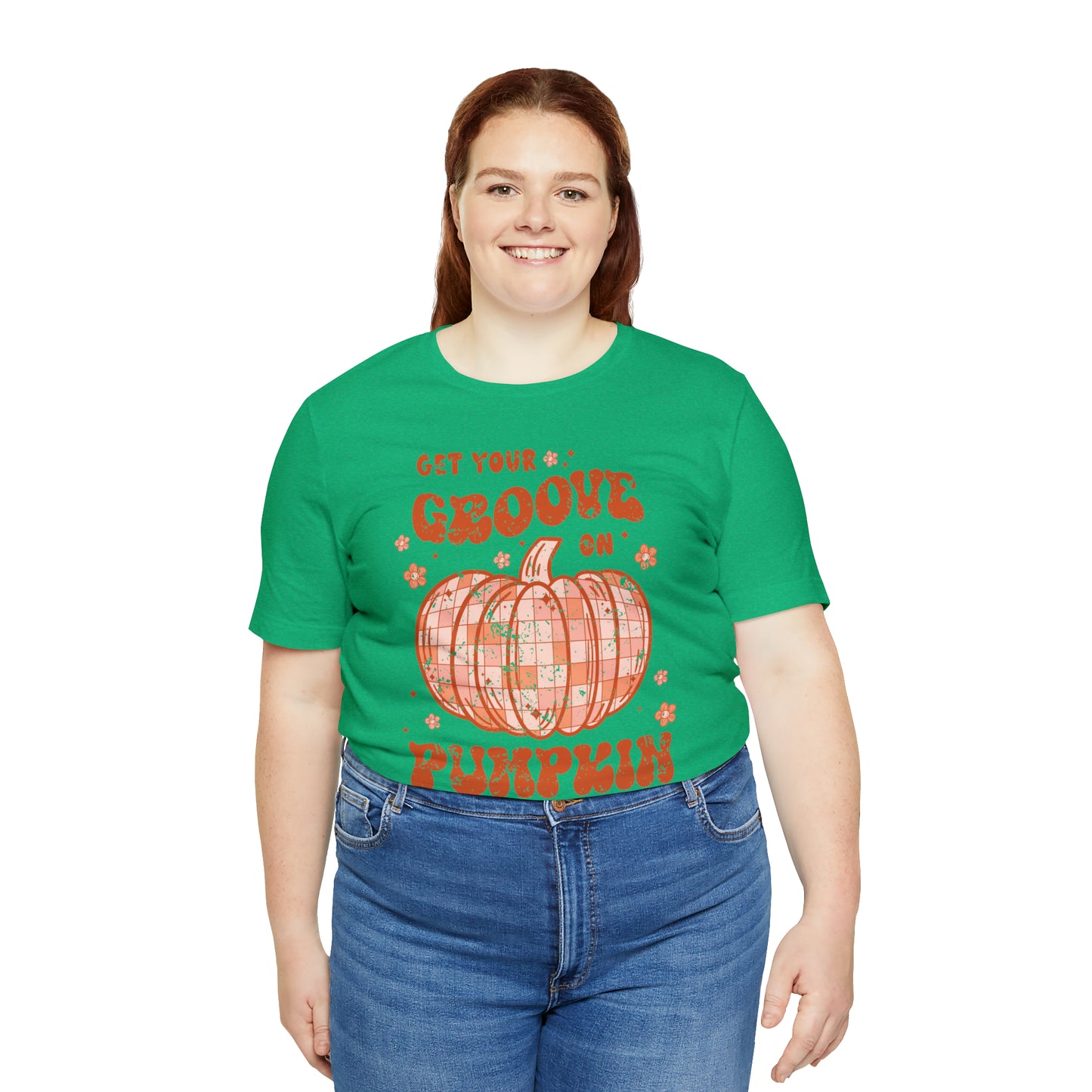 Halloween/ Fall Get Your Groove On Pumpkin  T-Shirt