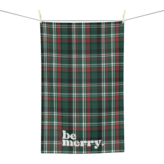 be merry Christmas/ Holiday Soft Tea Towel
