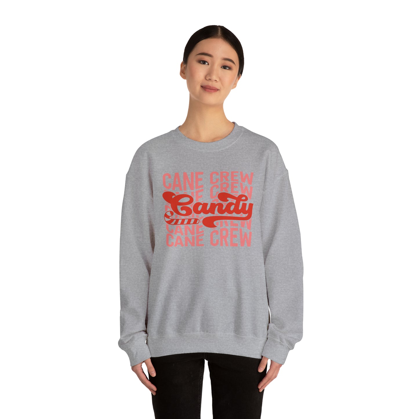 Candy Cane Crew Unisex Heavy Blend™ Crewneck Sweatshirt