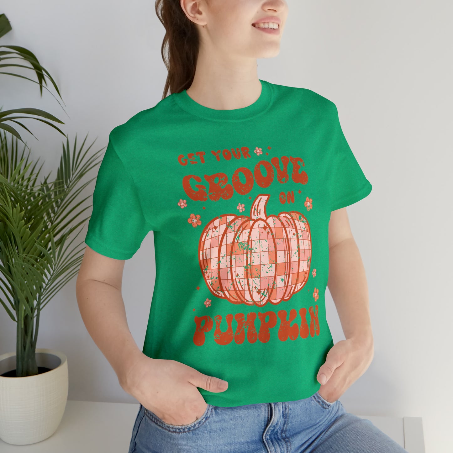 Halloween/ Fall Get Your Groove On Pumpkin  T-Shirt