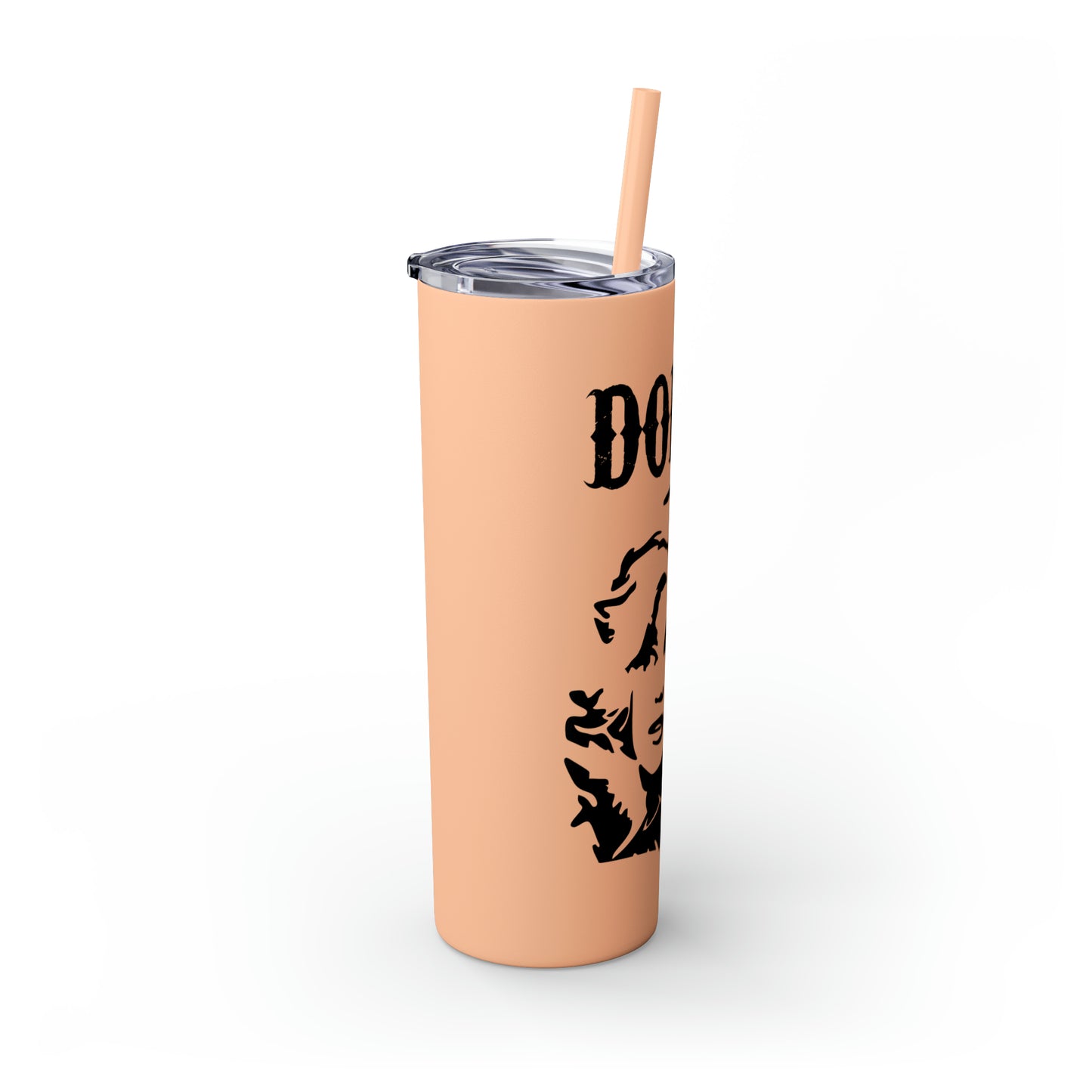 Dolly Portrait Skinny Tumbler with Straw, 20oz