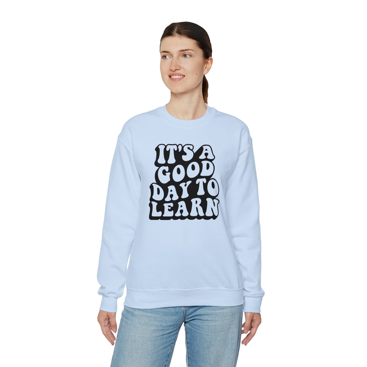 It's a Good Day to Learn Unisex Heavy Blend™ Crewneck Sweatshirt