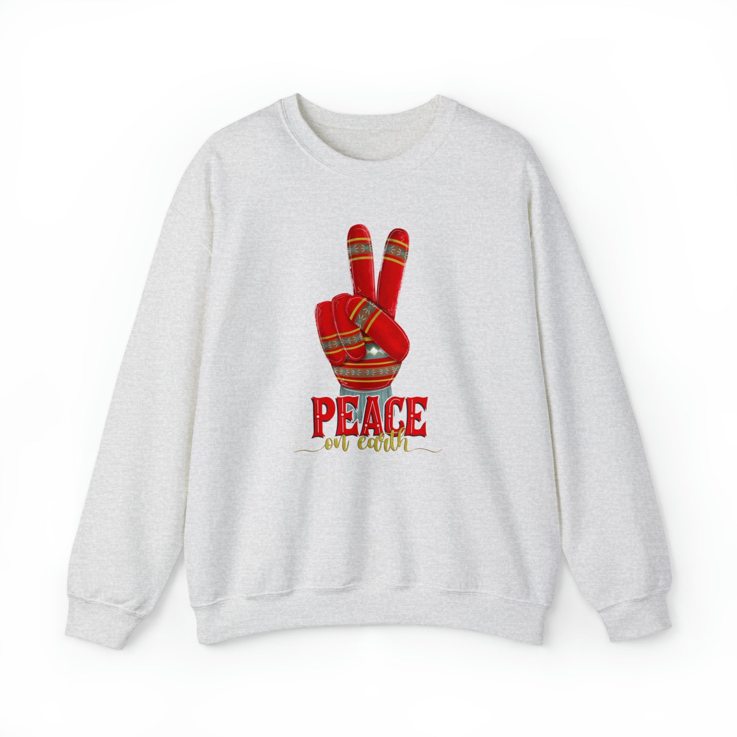 Peace on Earth Heavyweight Crewneck Sweatshirt