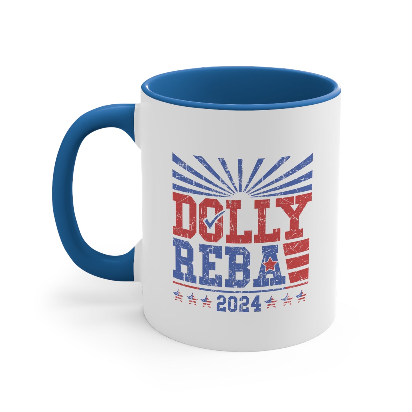 Dolly and Reba for President 2024 Coffee Mug, 11oz