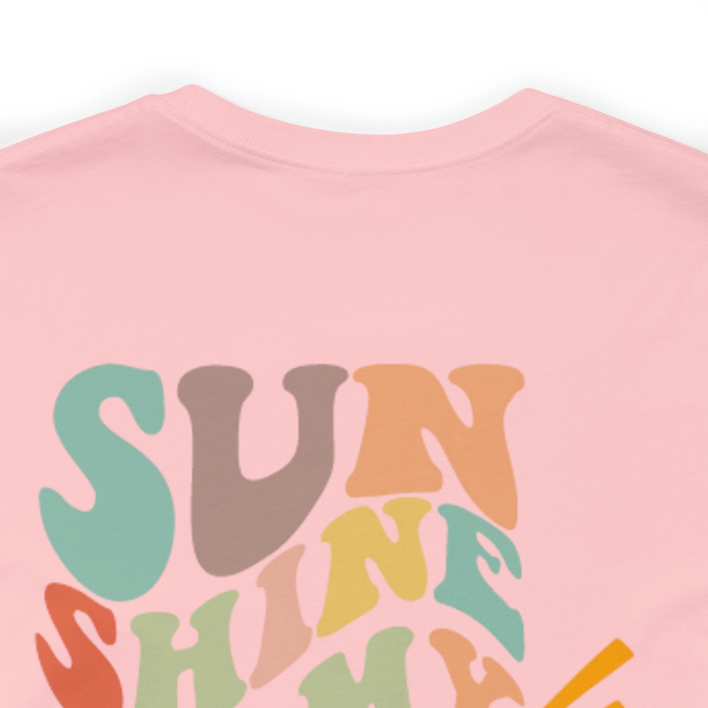 "Sunshine on My Mind"  (Front and Back Design)  Unisex Jersey Short Sleeve Tee