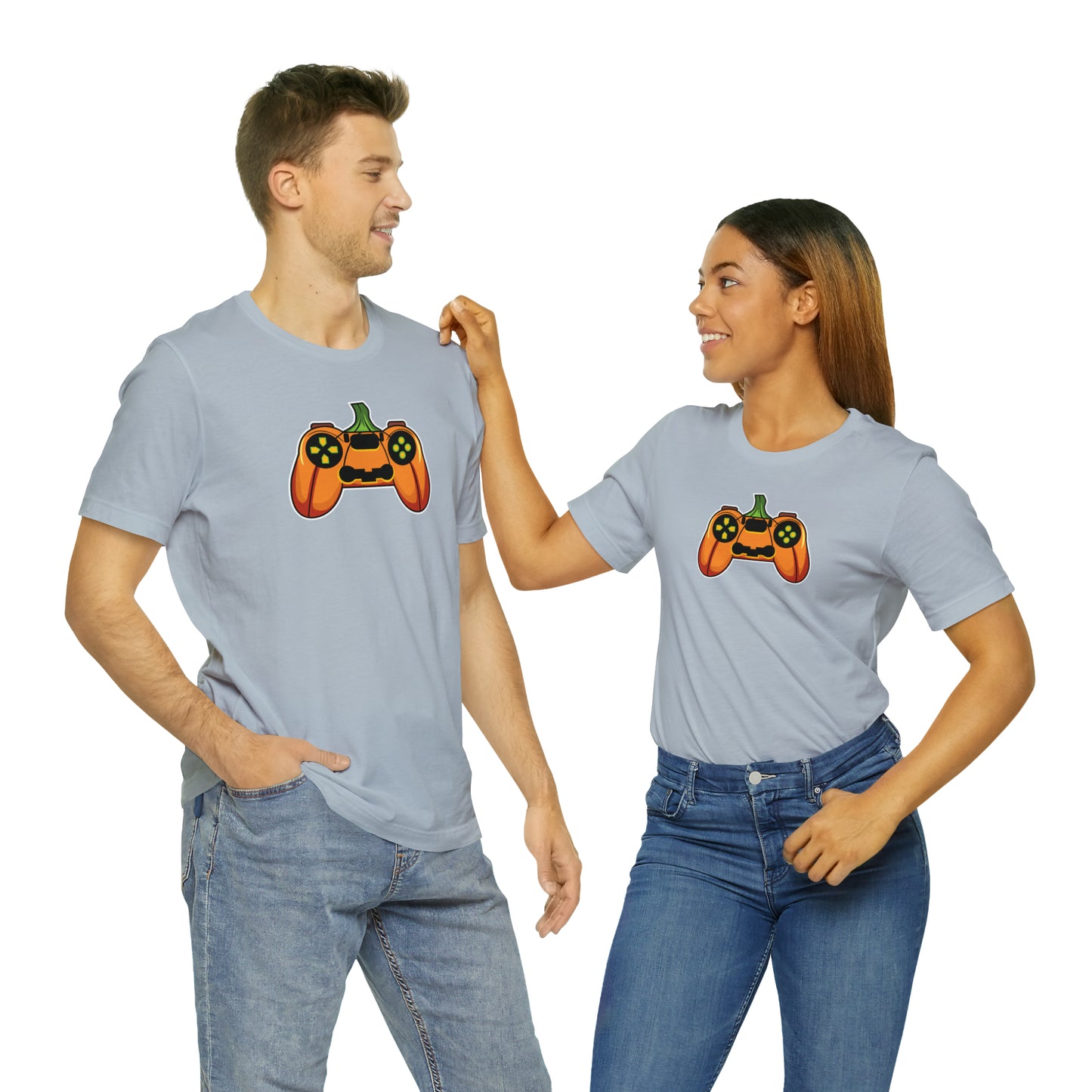 Halloween Pumpkin Gaming Jack-O-Lantern T-Shirt