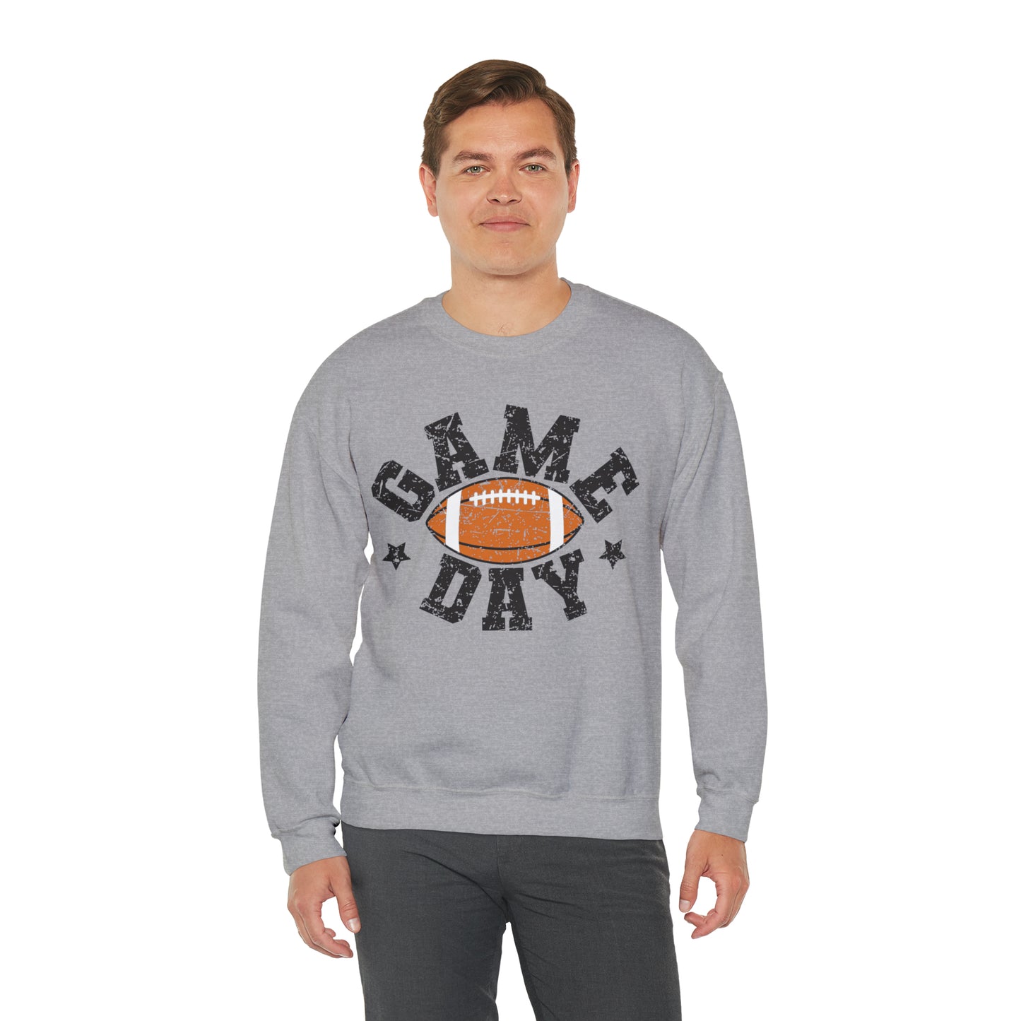 Game Day Football/ Halloween/ Fall Heavy Blend™ Crewneck Sweatshirt