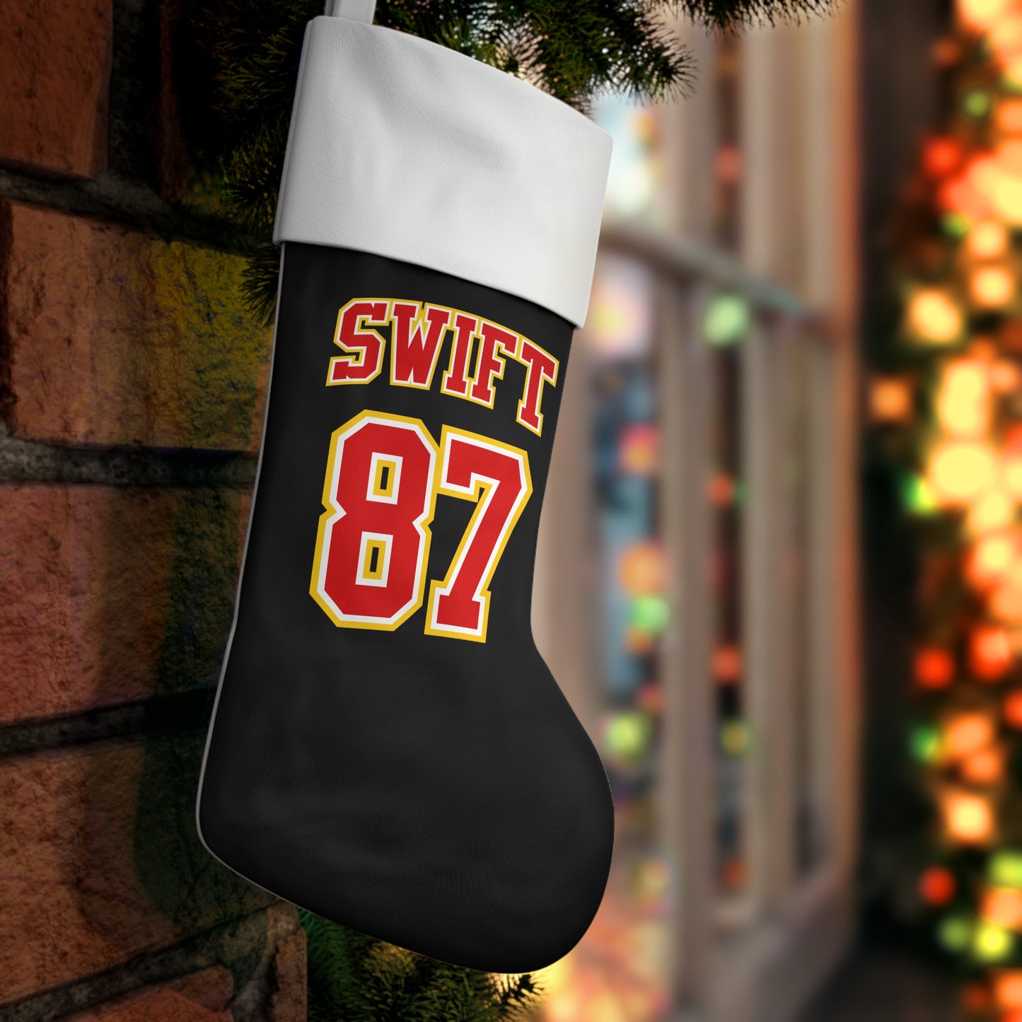 Football Swift 87 Holiday Stocking