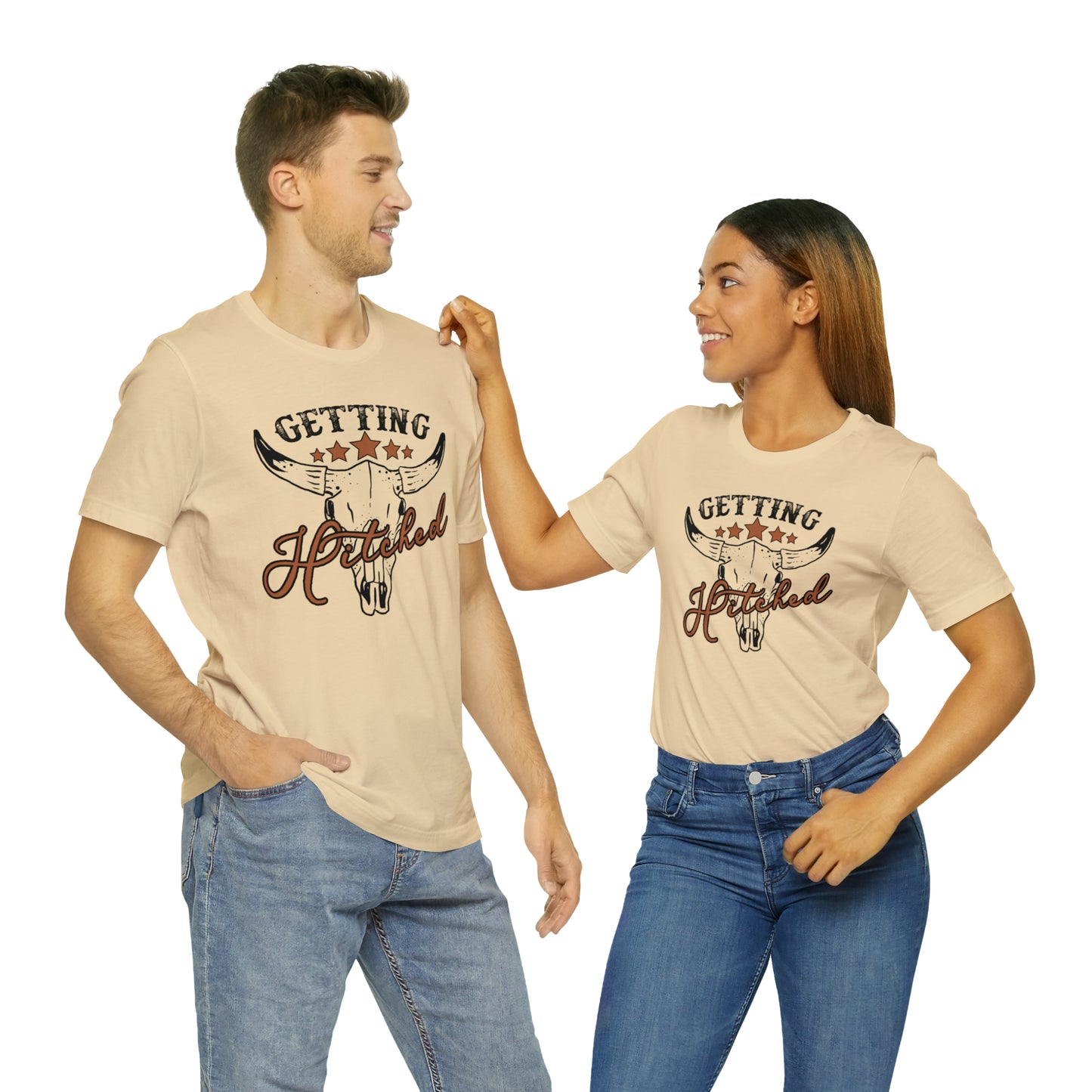 Vintage Getting Hitched Bride T-Shirt