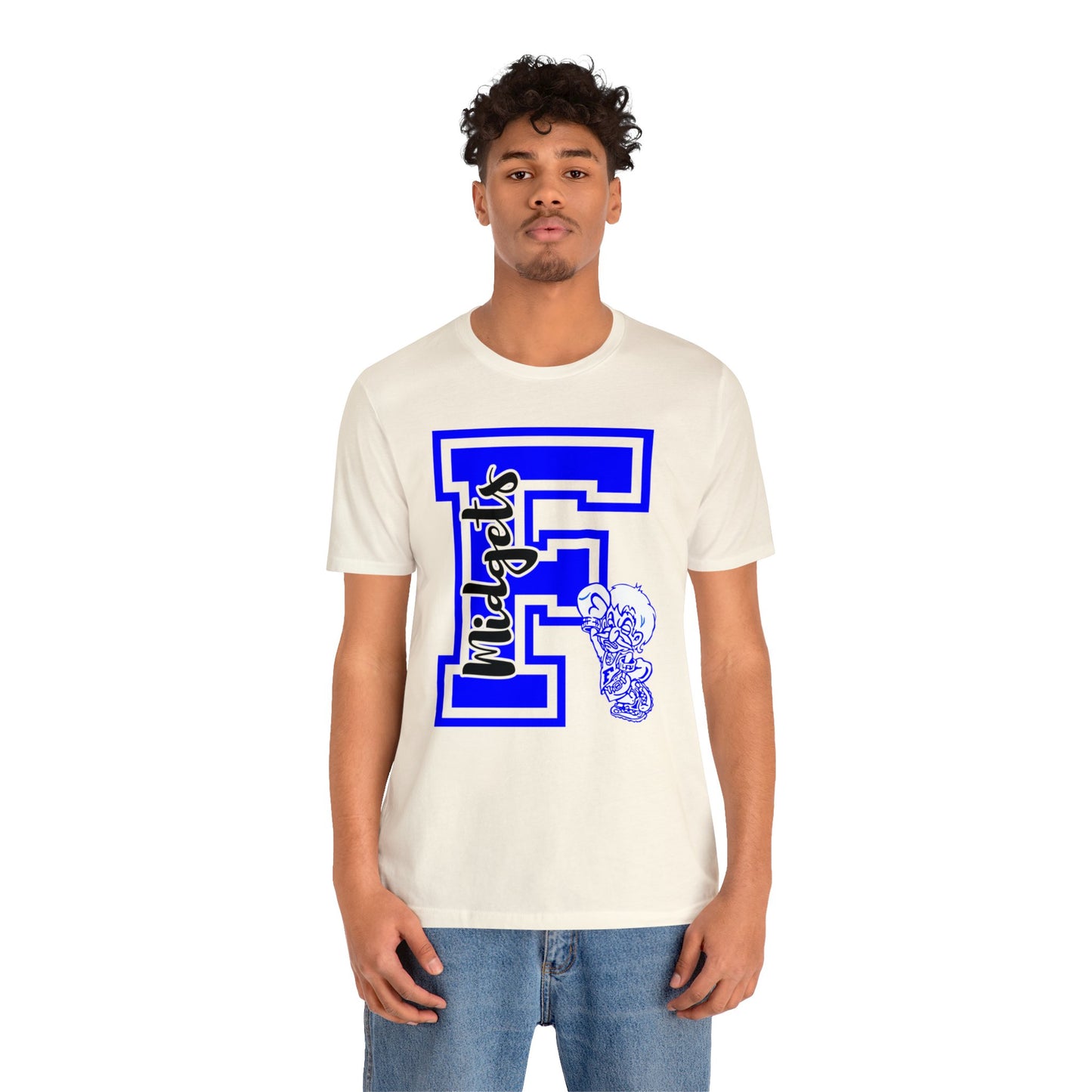 Give Me an F - Freeburg Midgets Logo Bella Jersey Short Sleeve Tee (Unisex)