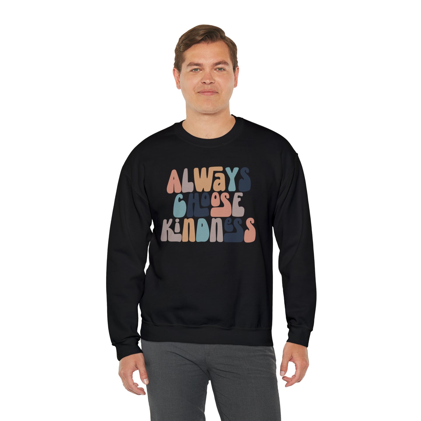 Always Choose Kindness Heavy Blend™ Crewneck Sweatshirt