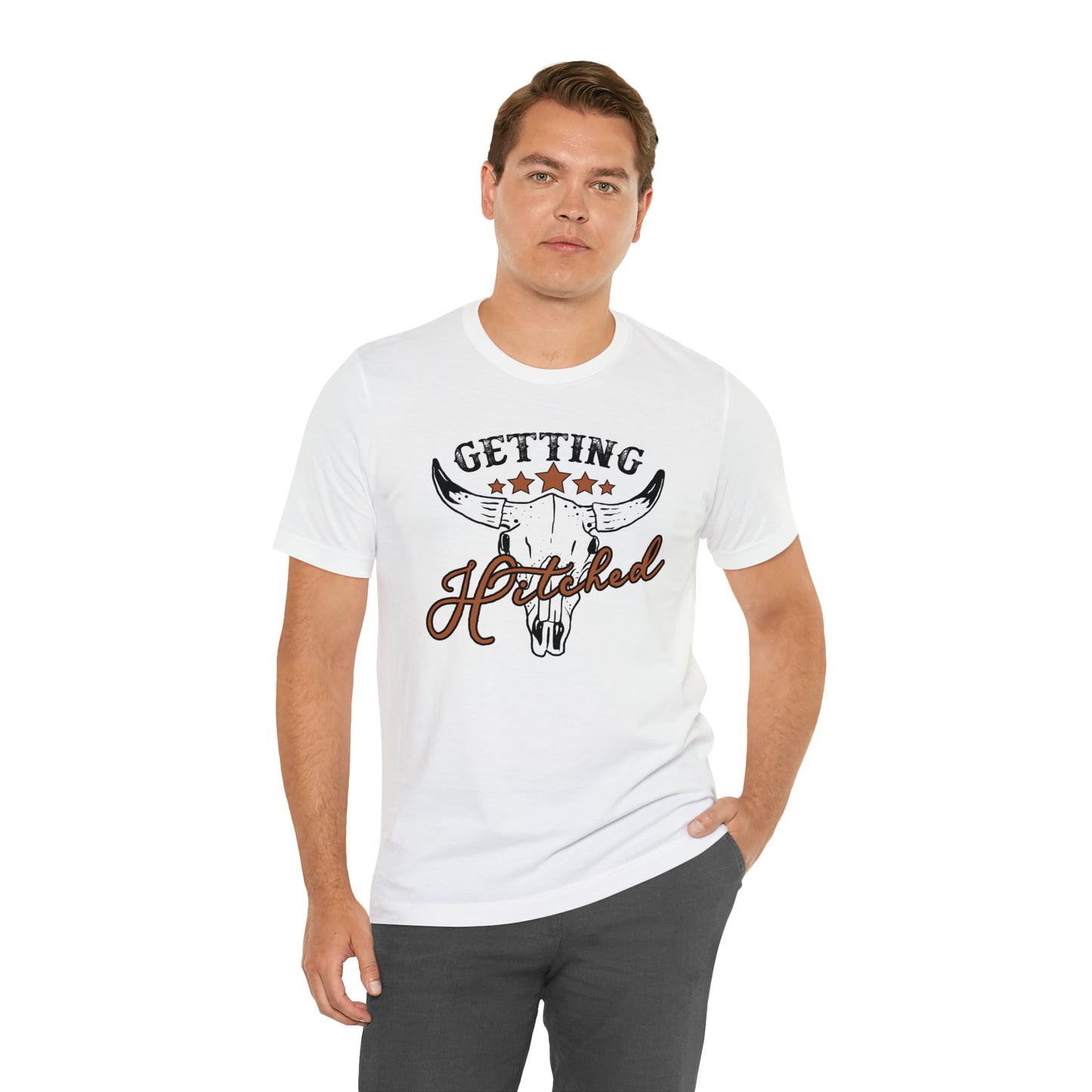 Vintage Getting Hitched Bride T-Shirt