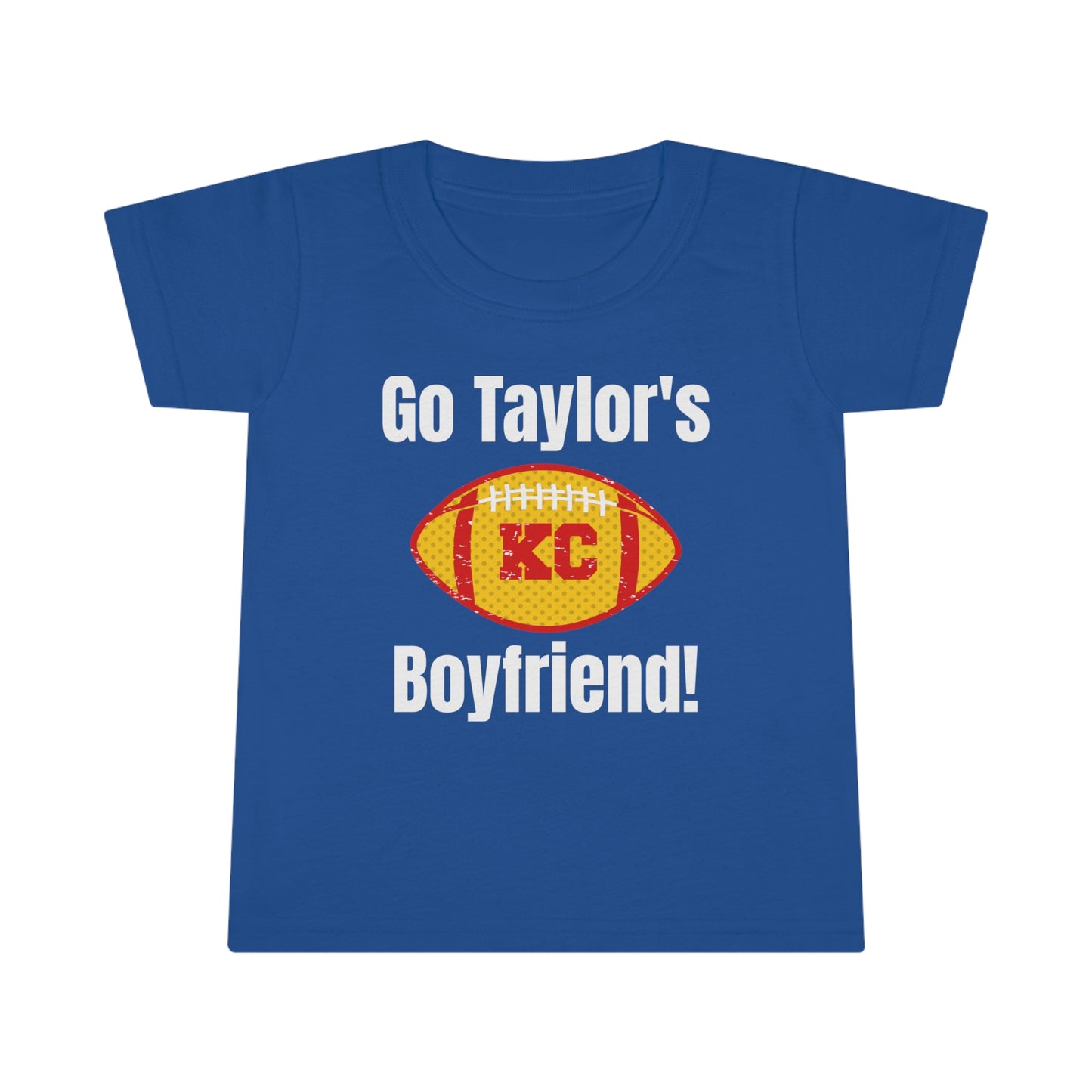 Go Taylor's Boyfriend Swift and Kelce Football Toddler T-shirt