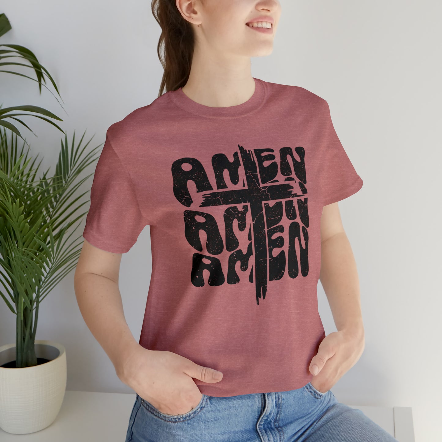 Amen Amen Amen with Cross T-Shirt