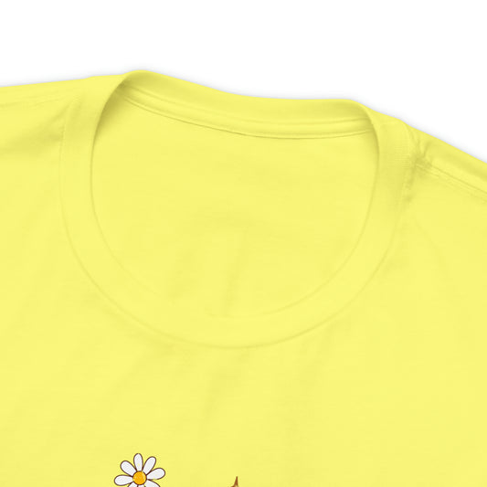 Distressed It's My Birthday Colorful Daisy  T-Shirt