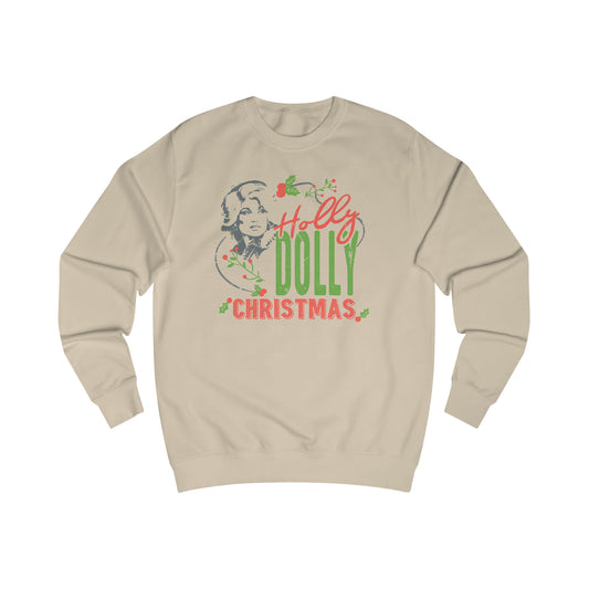 Holly Dolly Christmas Unisex Heavy Blend™ Crewneck Sweatshirt