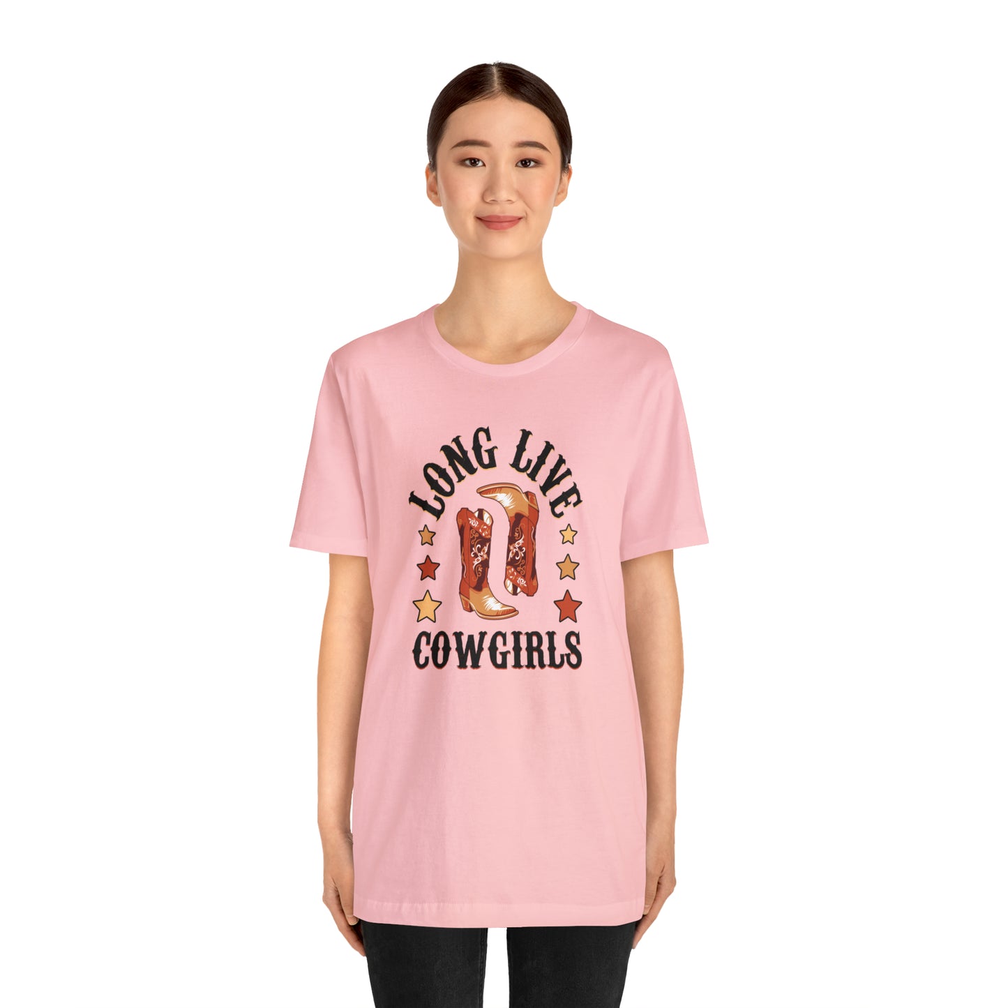 "Long Live Cowgirls" Unisex Jersey Short Sleeve Tee