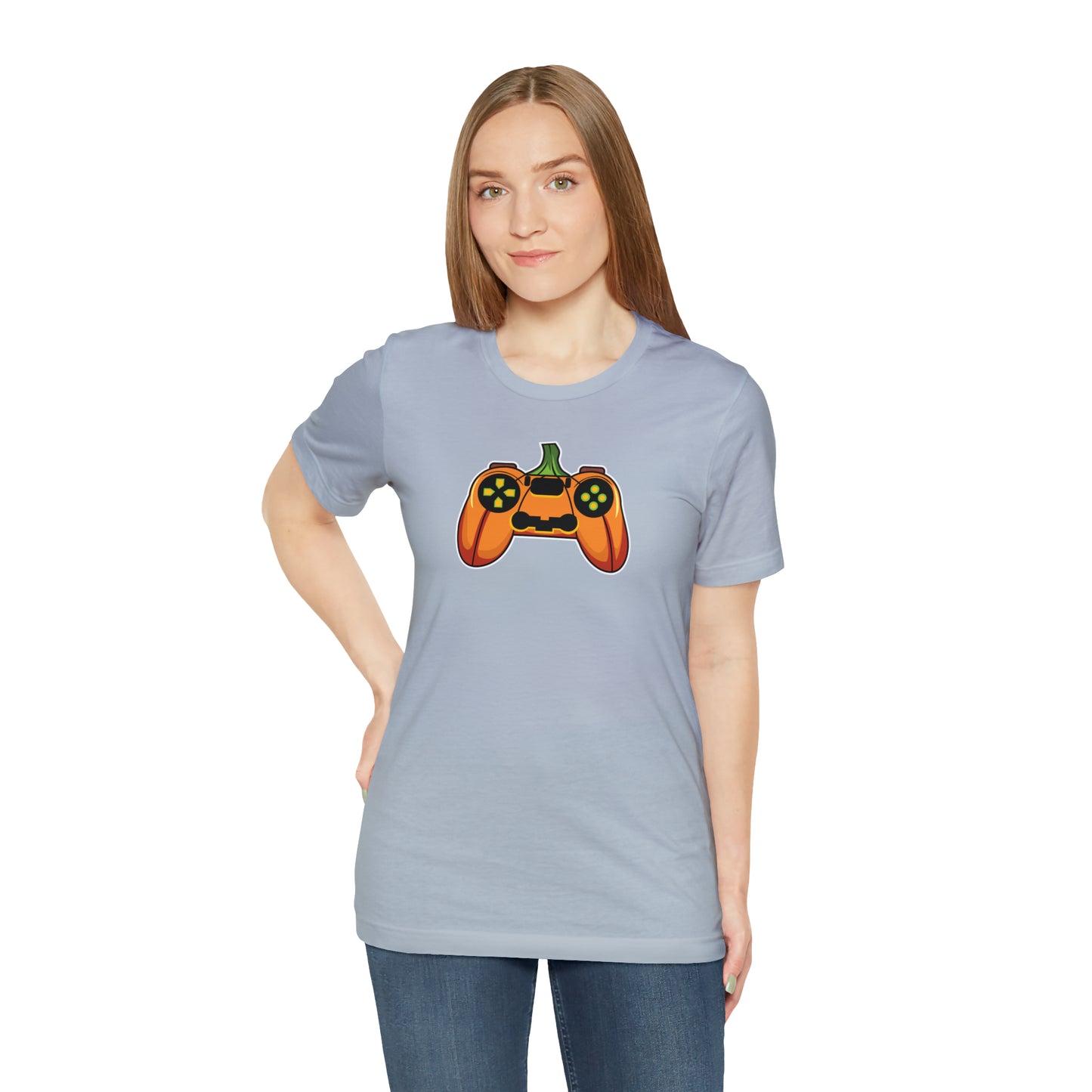 Halloween Pumpkin Gaming Jack-O-Lantern T-Shirt