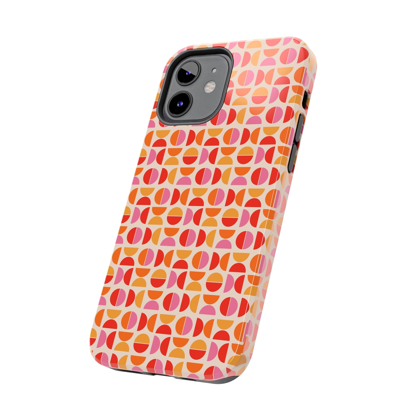 Retro Circle Tough Phone Cases