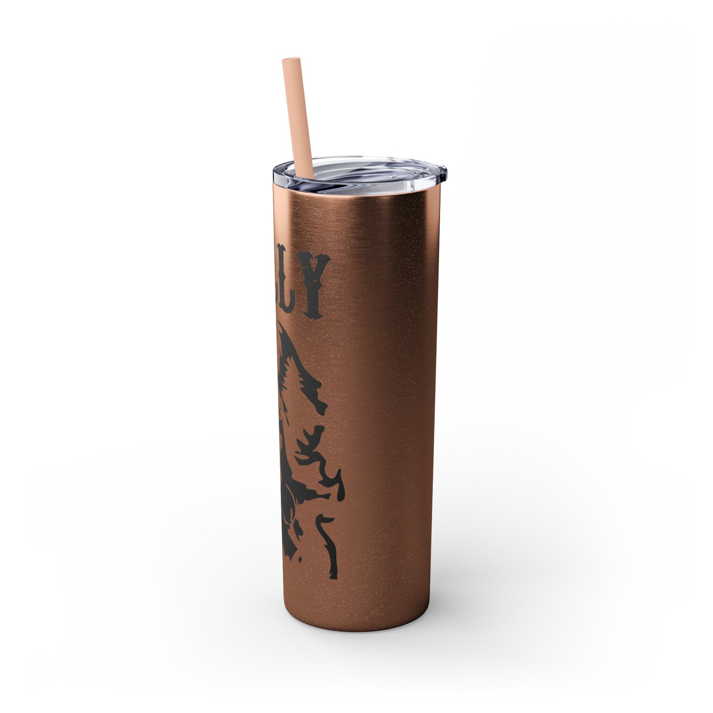 Dolly Portrait Skinny Tumbler with Straw, 20oz