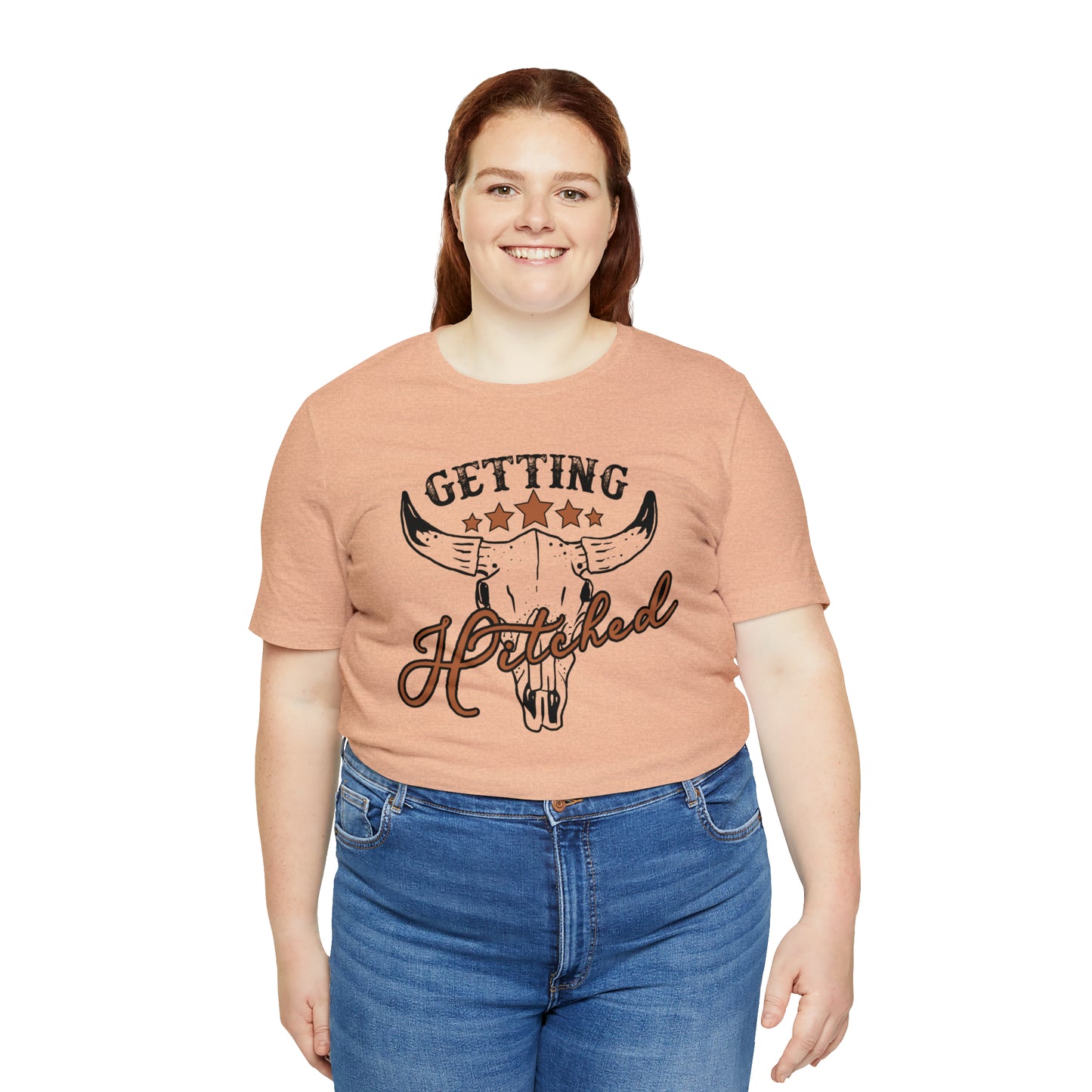 Vintage Getting Hitched Bride T-Shirt