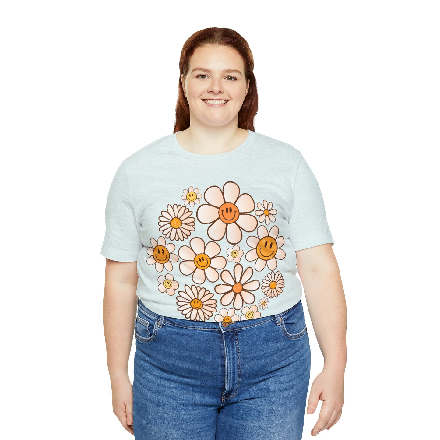 Distressed Smiling Daisies T-Shirt