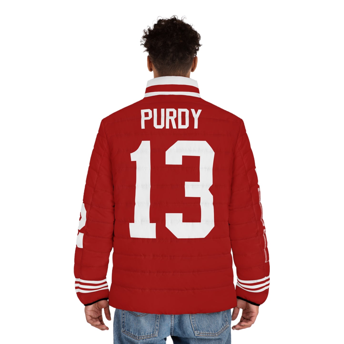 Purdy 13 custom Game Day Men's Puffer Coat/ Jacket